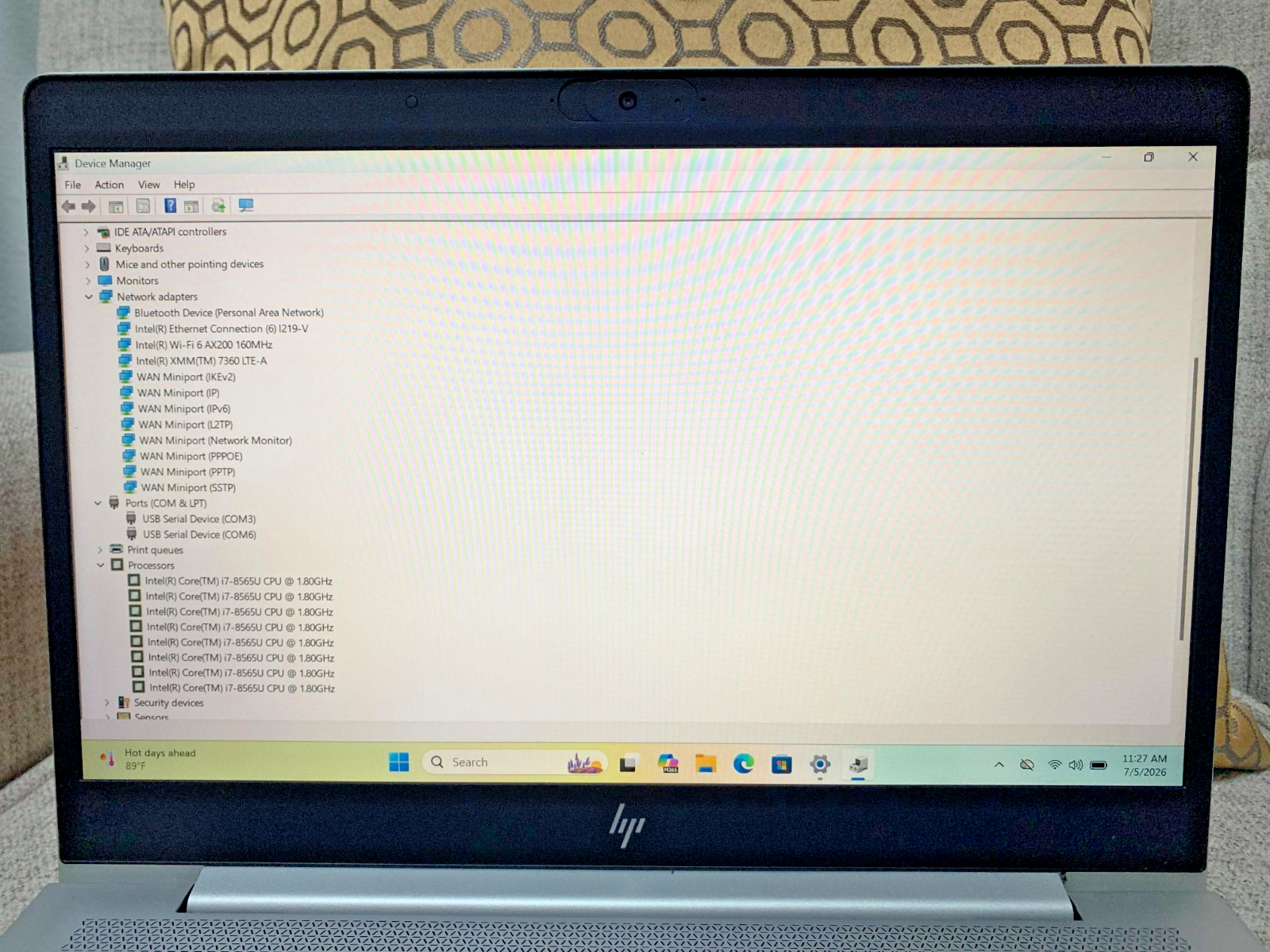 HP EliteBook 840 G6 14-inch Notebook 4G LTE i7-8565U 16GB RAM 250GB SSD