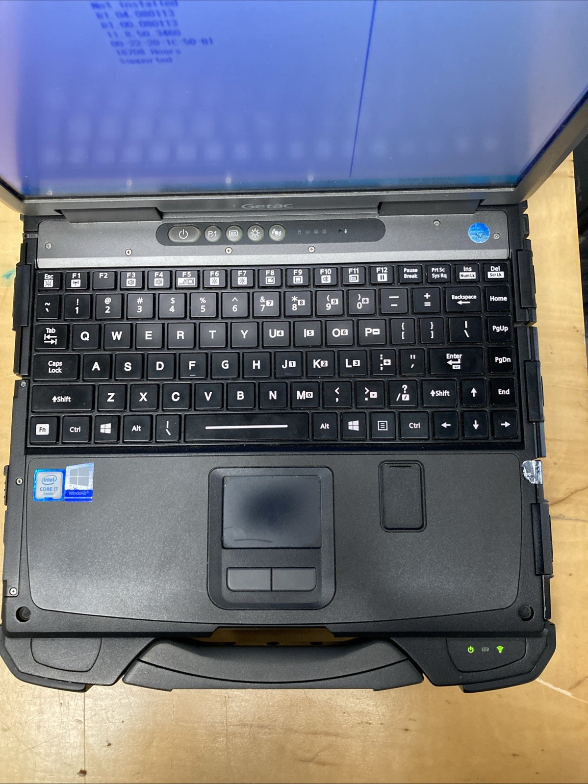 Getac B300 G6 Rugged Laptop i7-6500U 2.6GHz No Ram No Ssd No Caddy