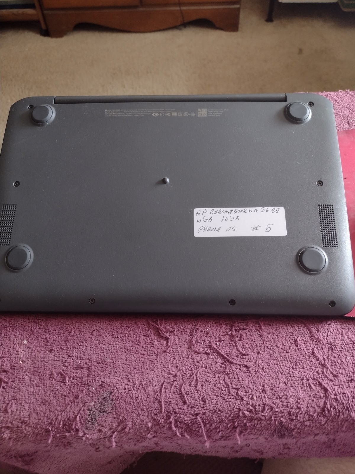 HP CHROMEBOOK 11A G6 EE 4GB 16GB VERY NICE CLEAN GOOD RUNNING LAPTOP UPTO DATE