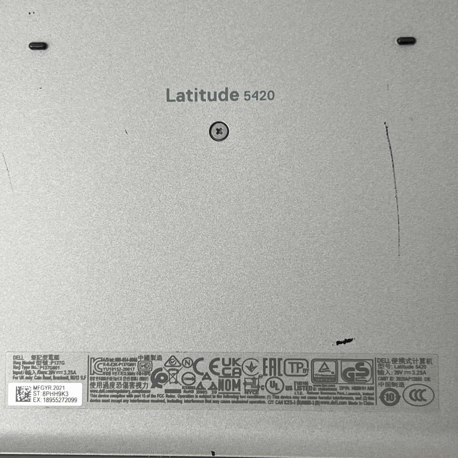 Dell Latitude 5420 i5-1135G7 2.4GHz 16GB Ram – Fair *No SSD/OS, Low Batt*