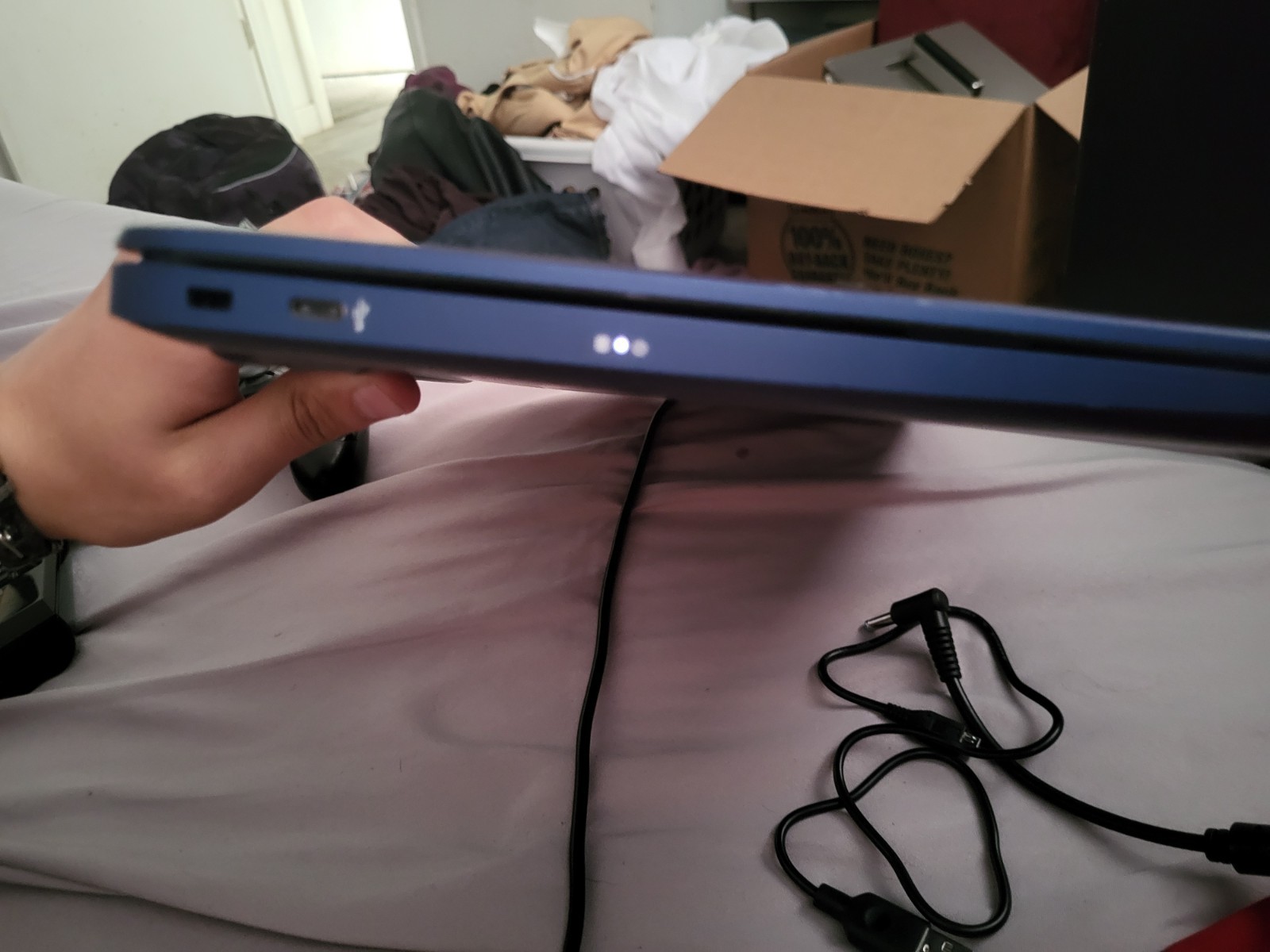 HP 14-cf2111wm Laptop, 14″ Intel, Blue, Built-in Webcam, USB HDMI Ethernet