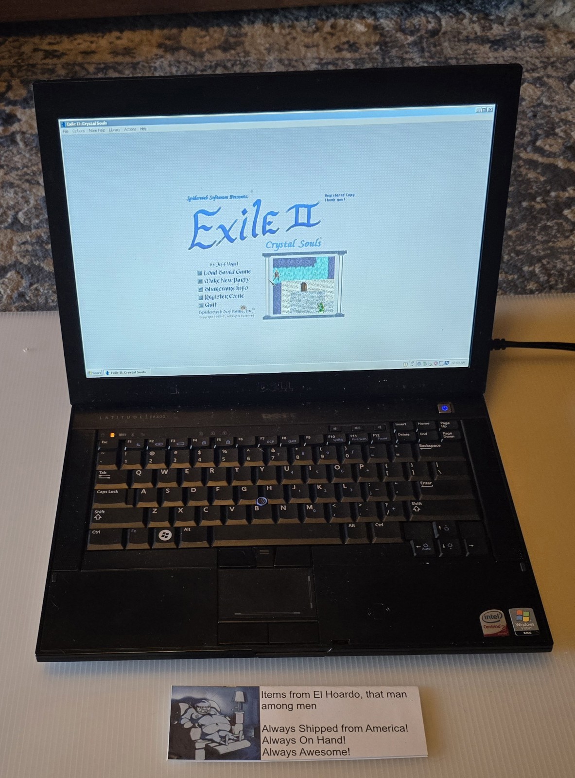 Dell Latitude E6400 2GB Ram 80GB HDD 2.40Ghz C2D P8600 Windows XP RS-232 Working