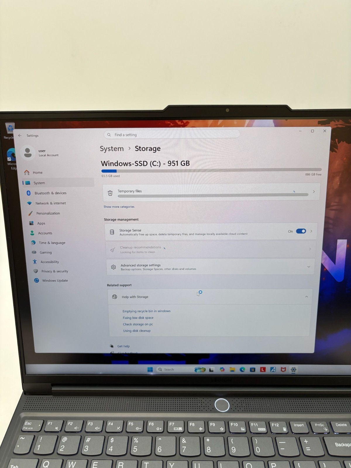Lenovo Legion Slim 7 16ARHA7 16″ 1 TB SSD 16 GB RAM Ryzen 9 6900HX RX 6800S