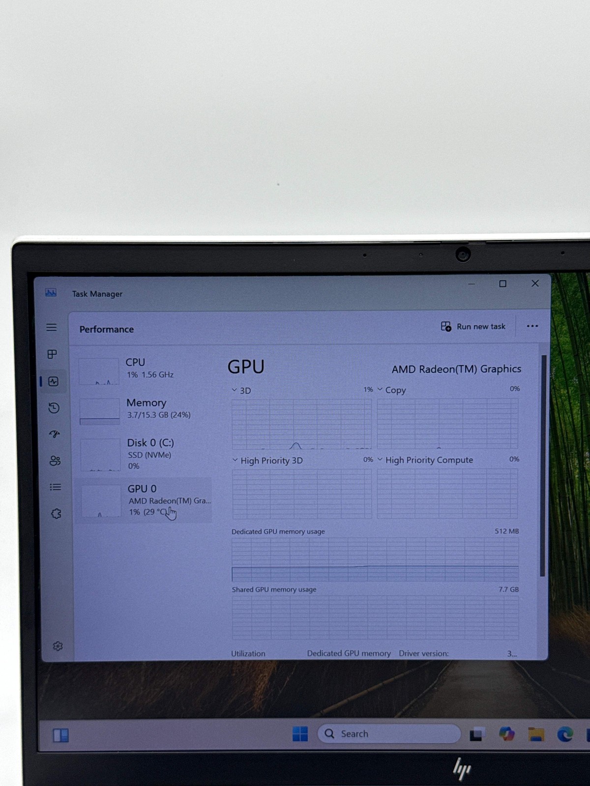 HP EliteBook 845 G7 14″ Ryzen 5 Pro 4650U 16GB RAM 256GB SSD Silver w/ Charger