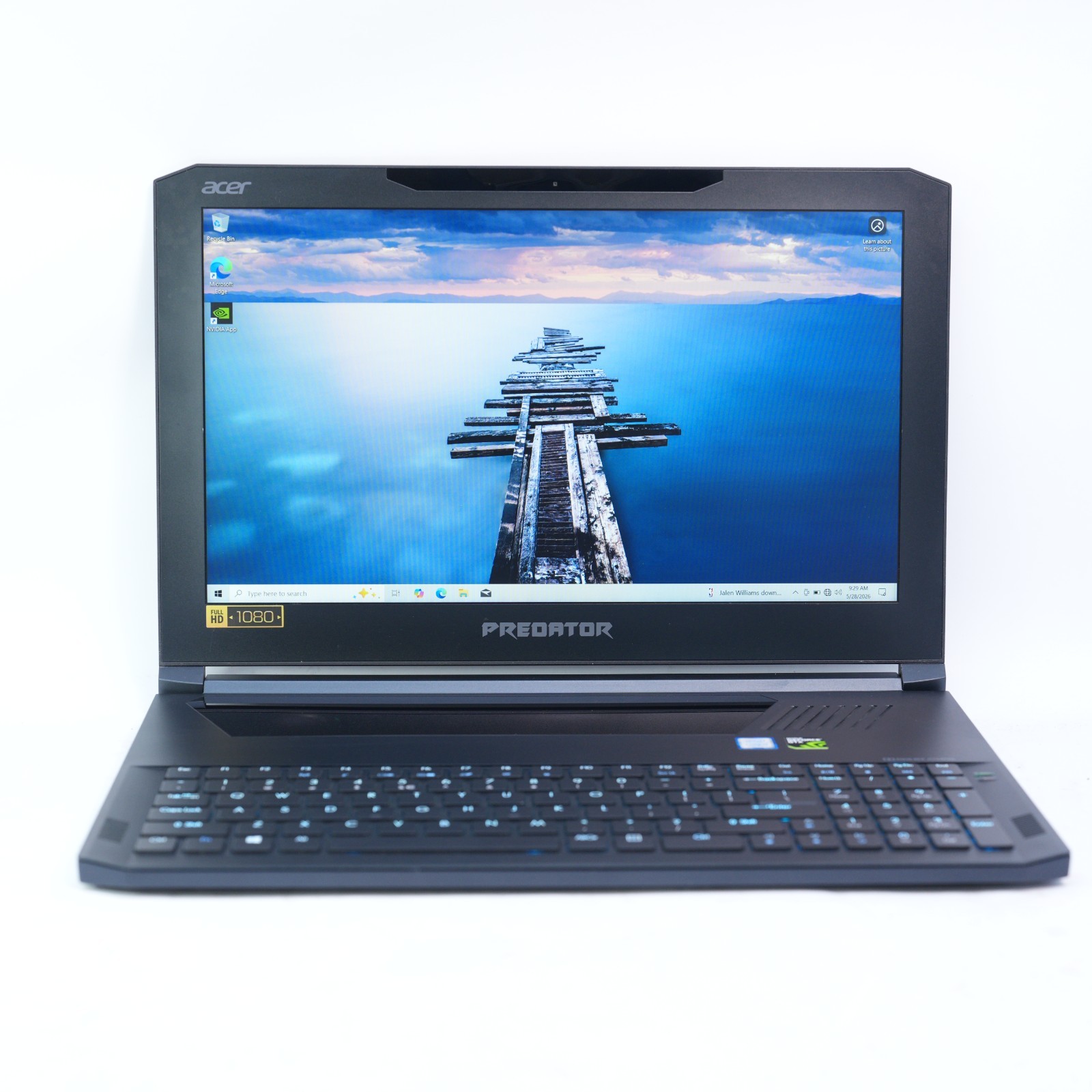 ACER PREDATOR PT715-51-732Q| i7-7700HQ, 32GB RAM, X2 256GB SSD | 1080 GPUT12-C8