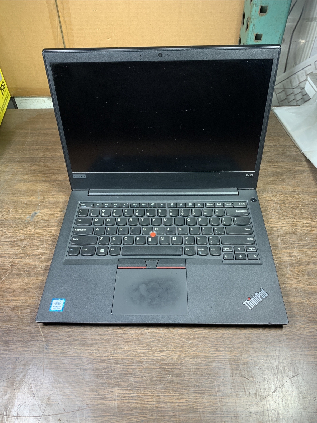 THINKPAD LENOVO E490 INTEL CORE I5 8TH GEN **NO RAM/ POWER ON NO IMAGE