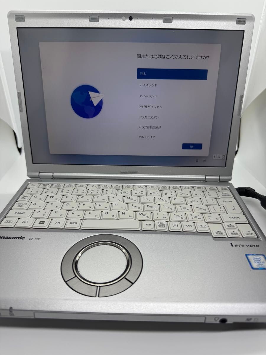 Panasonic Let’s Note CF-SZ6 Intel i5-7300U 8GB 256GB SSD 12″ Laptop Used Japan
