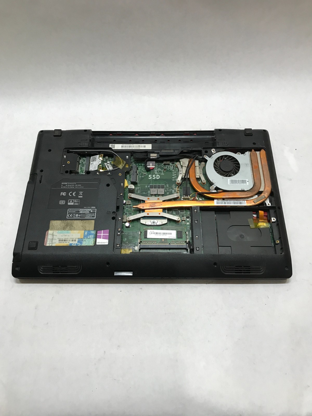 CyberPowerPC MSI ms-16gc 15″ Intel Core i7 4GB RAM NO HDD/OS BIOS LOCK READ – DW