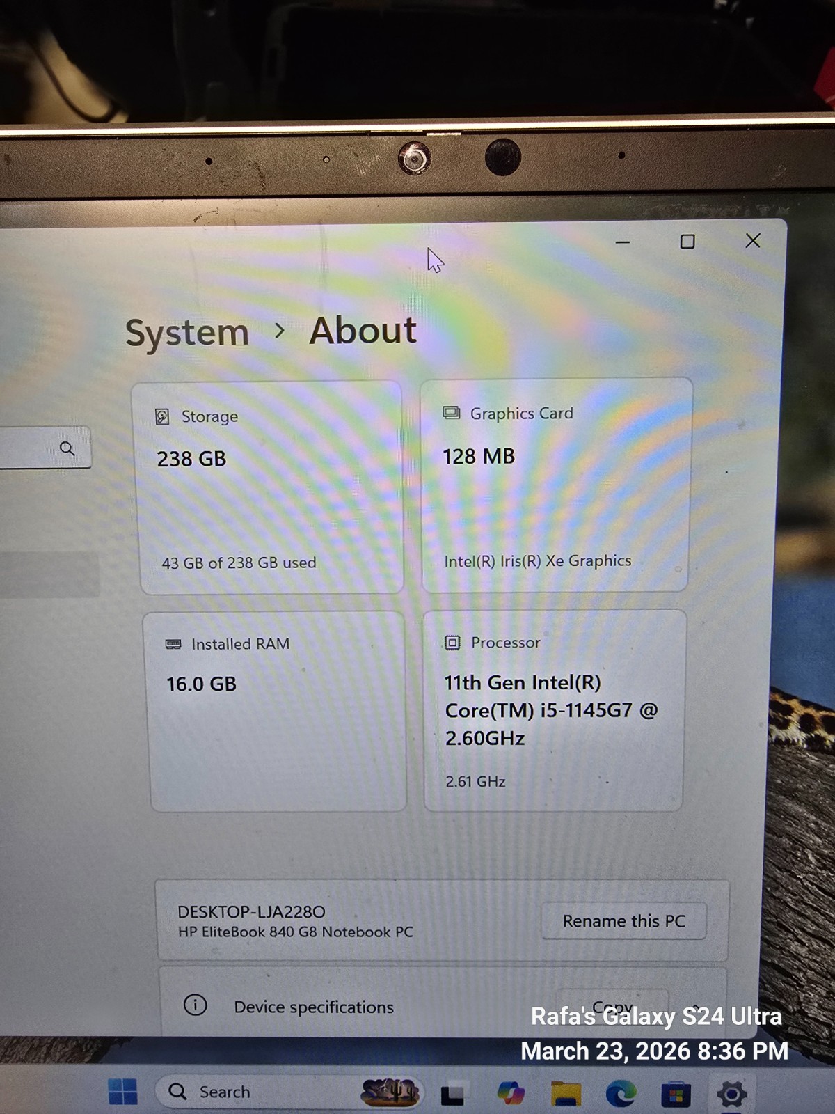 HP Elitebook 840 G8 Business Laptop at a fraction of the cost.