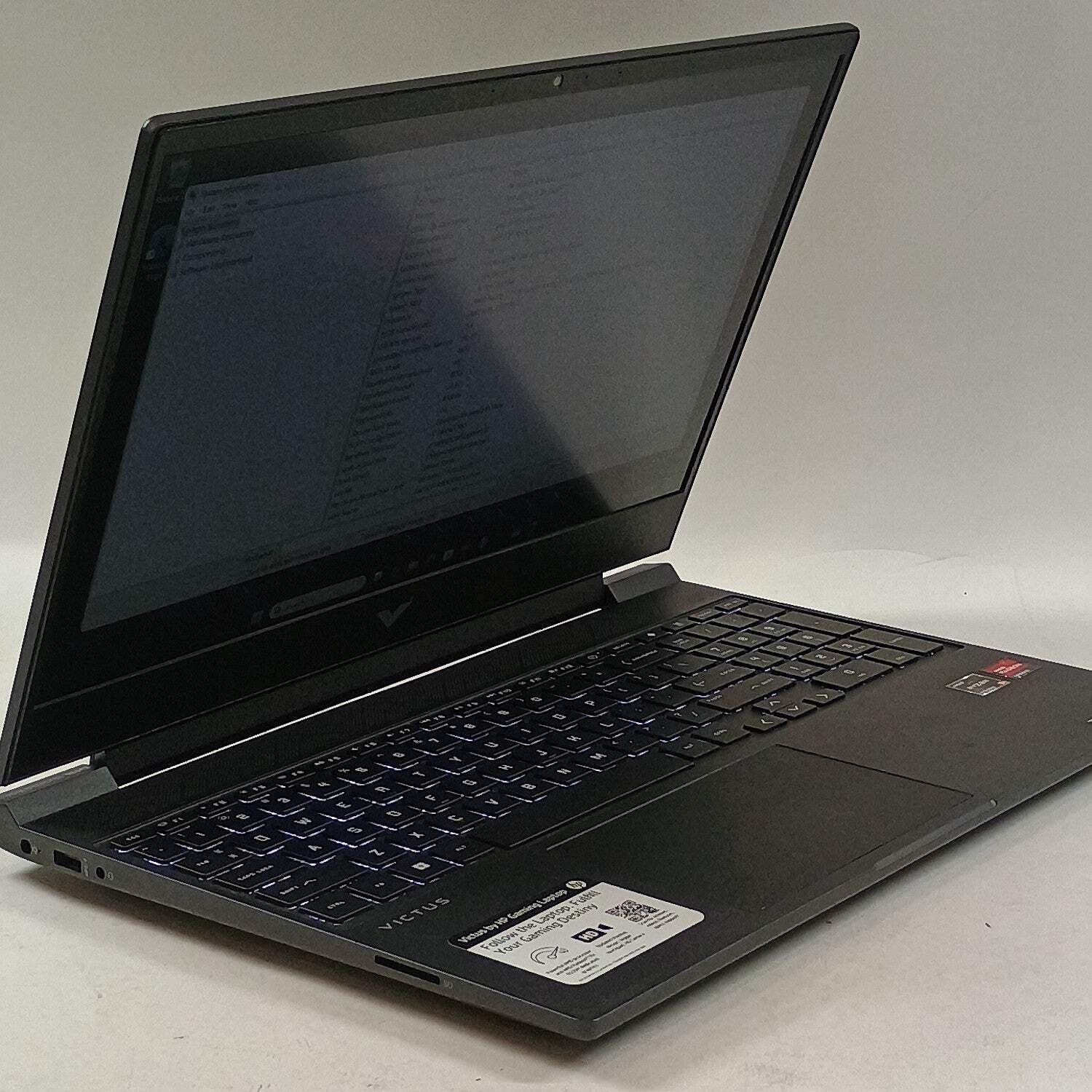HP Victus 15-FB2063DX 15.6 Ryzen 5 7535HS 3.3GHz 24GB RAM 512GB SSD AMD RX 6550M