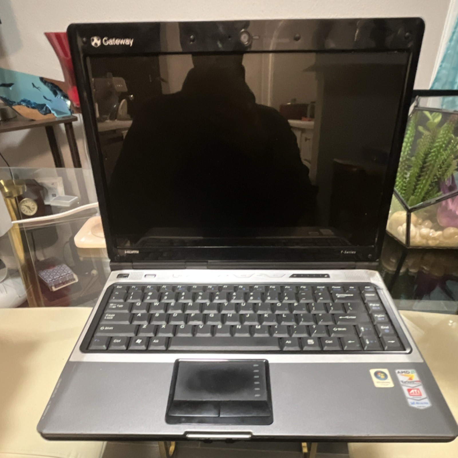 Gateway W350A AMD Turion X2 Windows Vista 15.6″ Notebook Webcam HDMI ATI Radeon