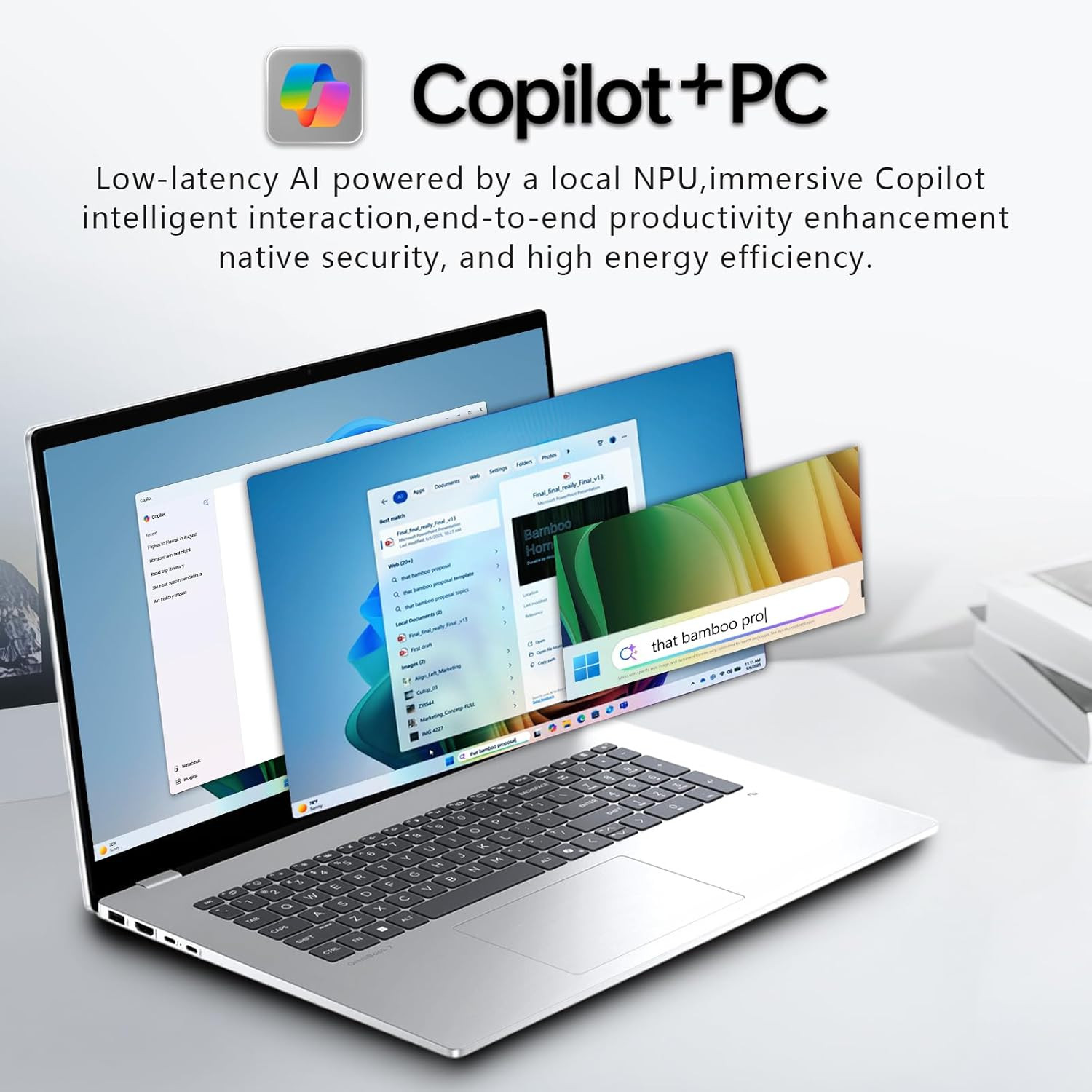 HP Omnibook 7 AI Laptop 17.3″ Touchscreen, Core Ultra 7 258V, 32GB RAM, 2TB SSD,