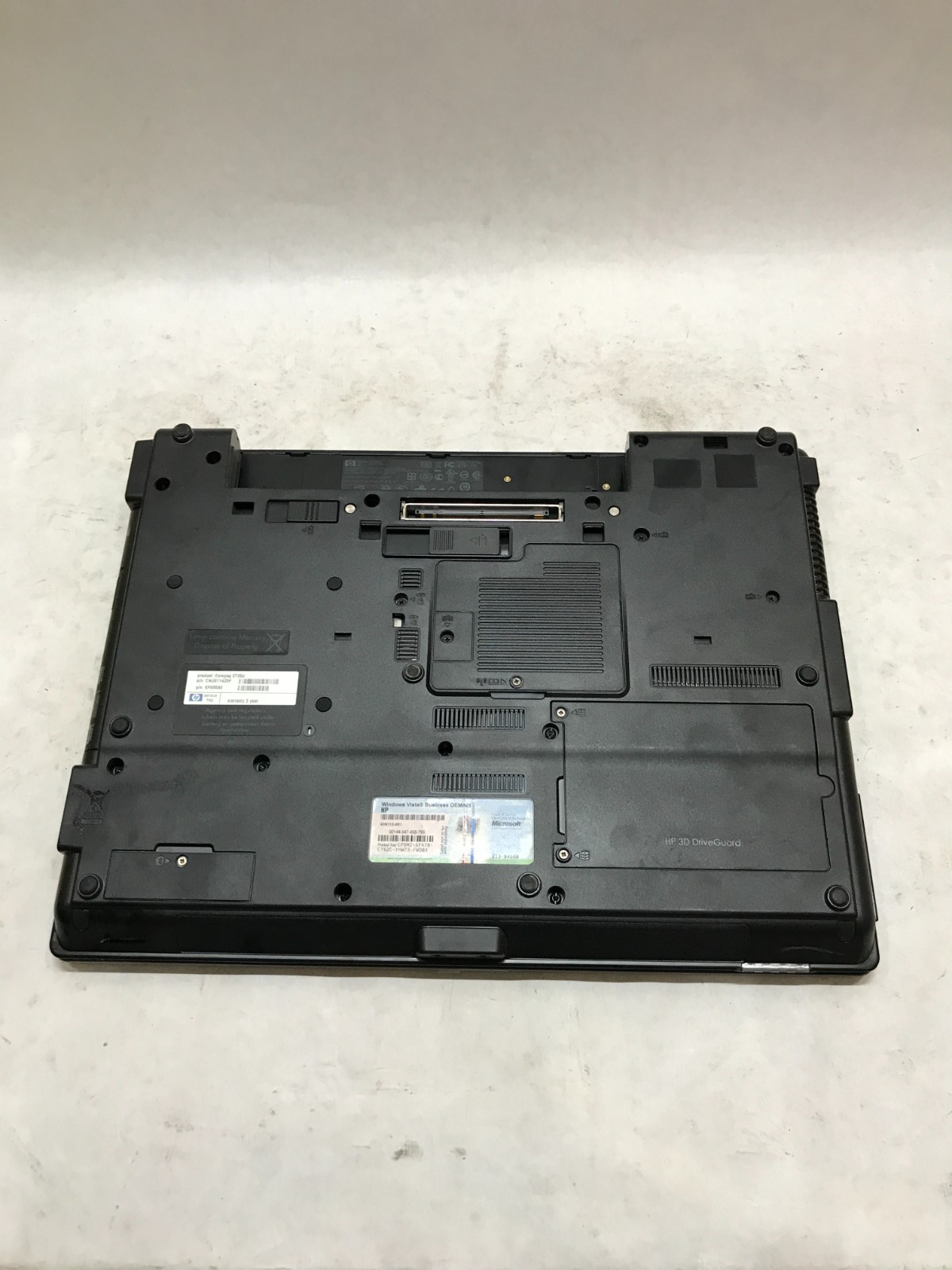 HP Compaq 6735b 15″ Laptop AMD CPU 2GB RAM 320GB HDD Windows 10 NO BATTERY! – DW