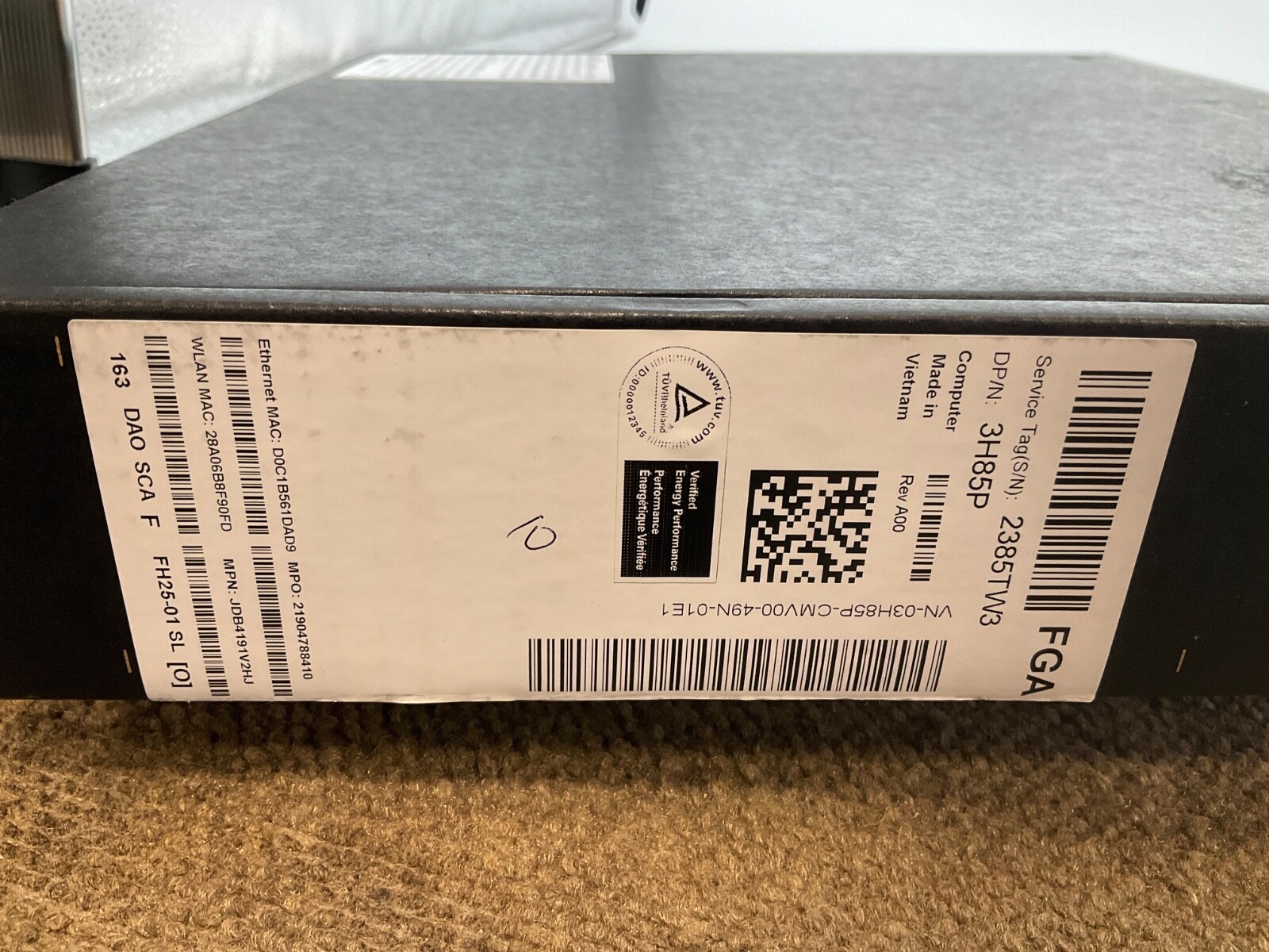 Dell Latitude 5450 U5-125U 16GB 256GB WiFi6E 14″ FullHD Win11Pro 3H85P ✅❤️️✅❤️️