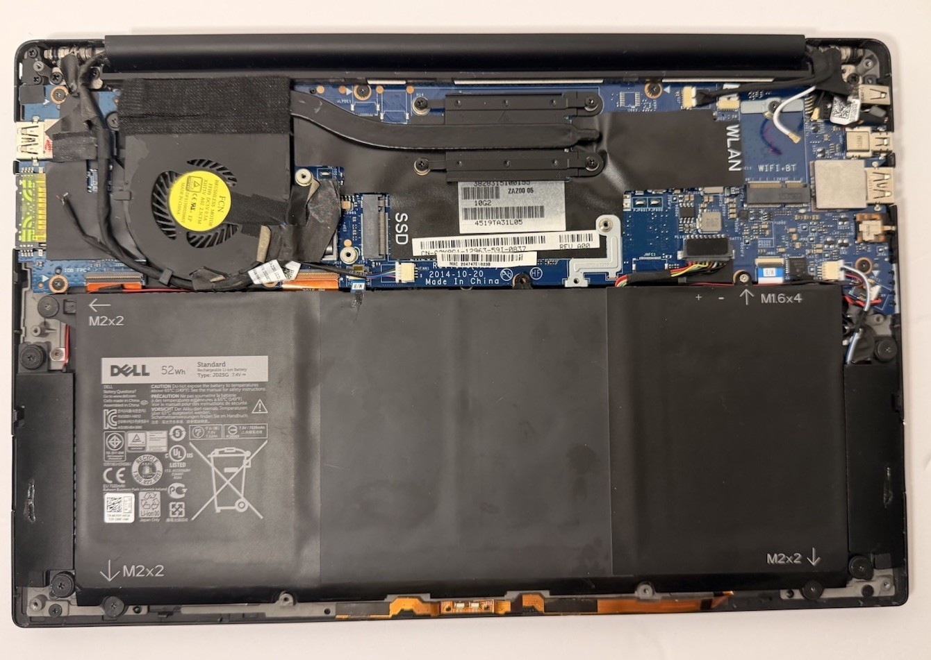 Lot Of 2 Dell XPS 13 9343 13″ QHD+ Touch i7 NO SSD *READ DESCRIPTION*