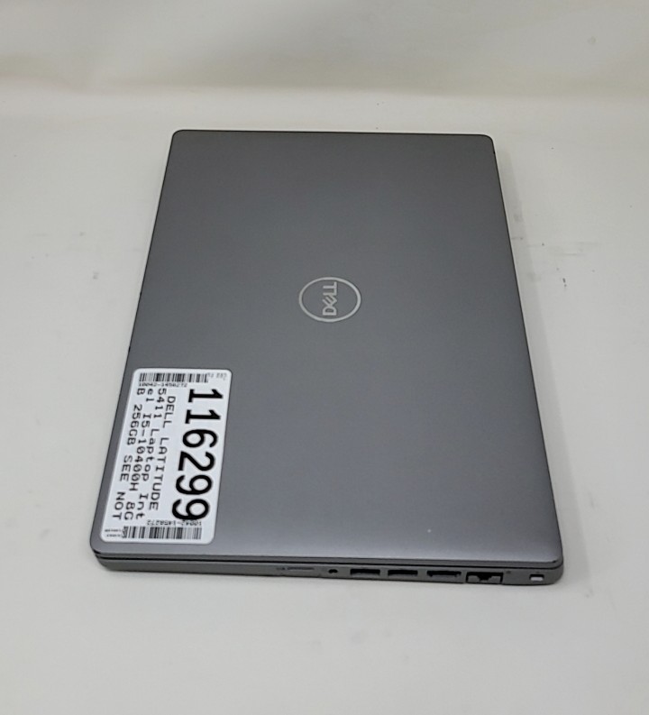 DELL LATITUDE 5411 Laptop Intel Core I5-10400H 8GB 256GB SEE NOTES