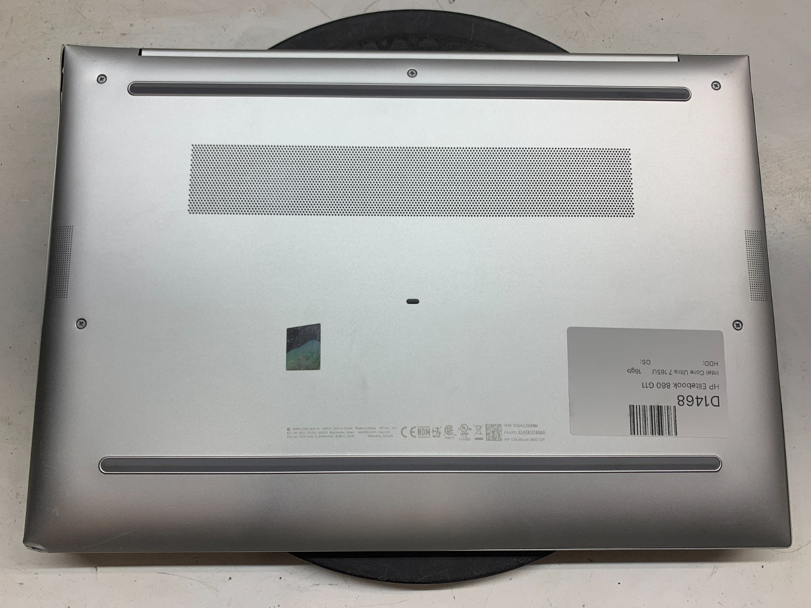 HP Elitebook 860 G11 Intel Core Ultra 7 165U 4.8GHz 16GB 512GB SSD Windows 11