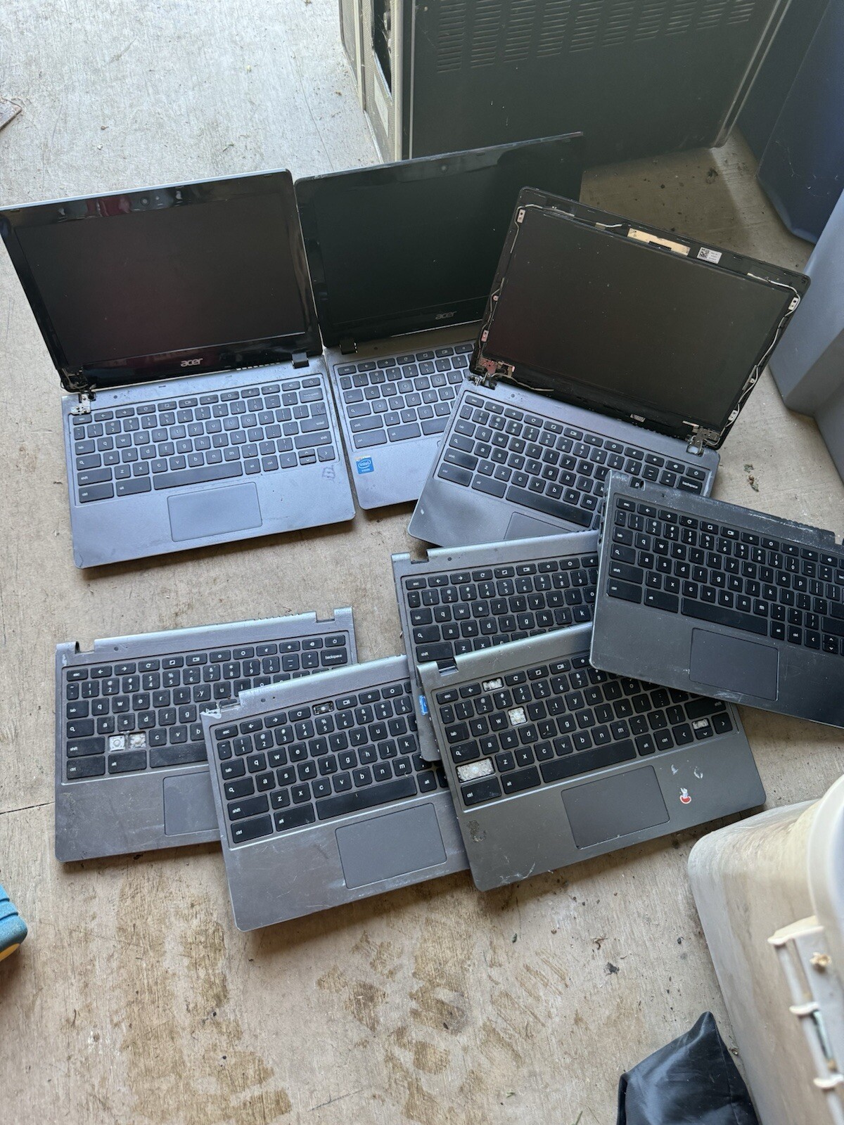 ACER CHROMEBOOK c720 ZHN LOT OF PARTS STORAGE FIND AS IS PARTS ONLY LAPTOP