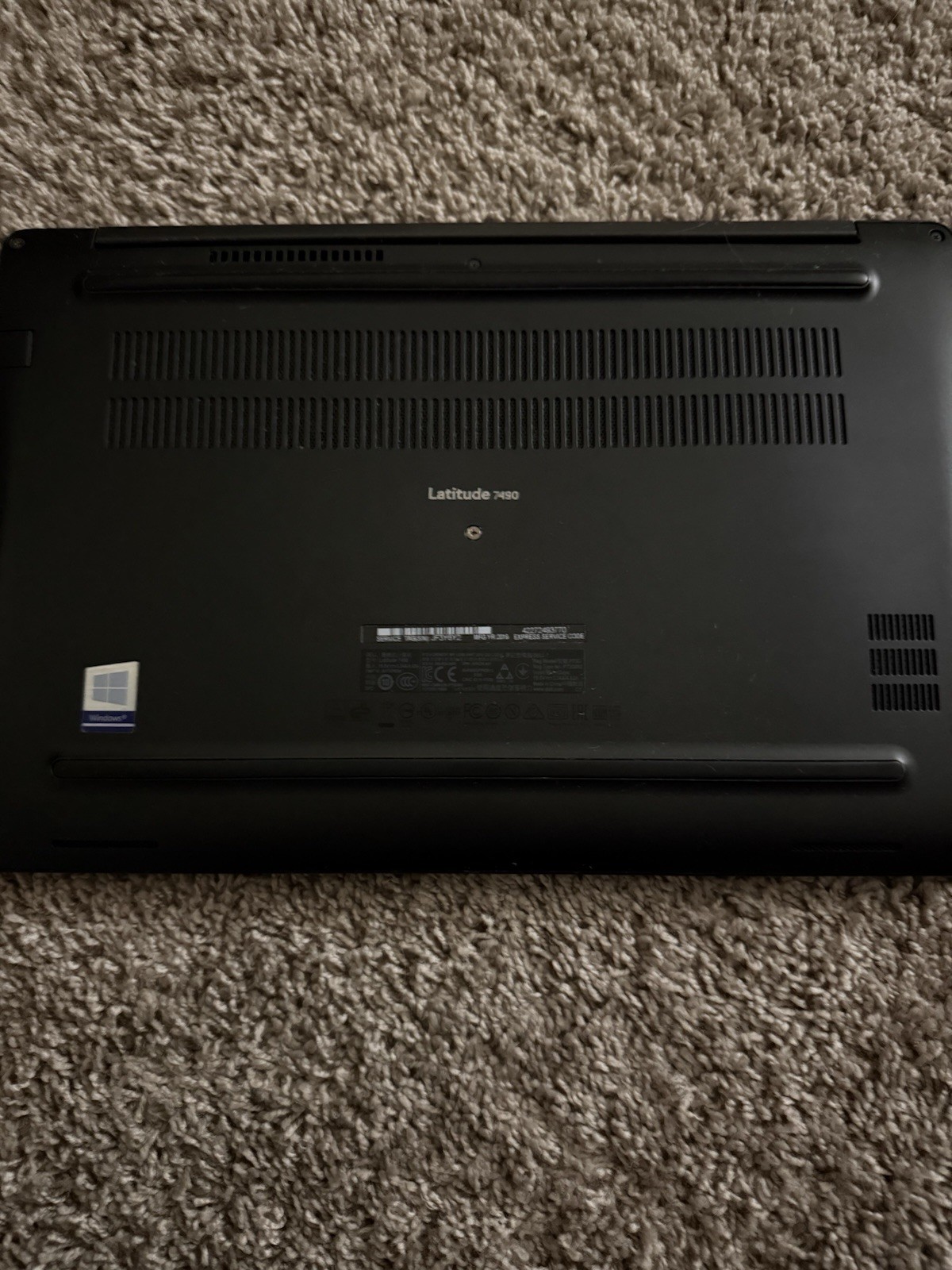 Dell Latitude 7490 i5-8350U 16GB 512GB SSD Win 11 14in FHD Black Webcam