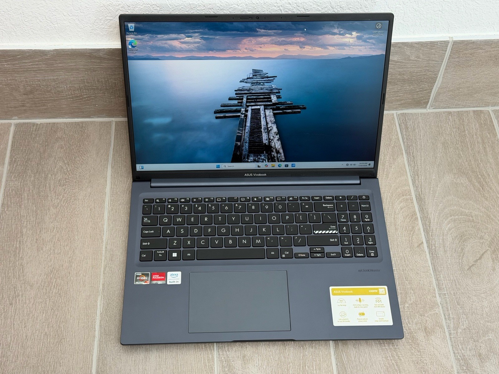 ASUS Vivobook M1603Q 16″ AMD Ryzen 7 5800HS 512GB NVMe SSD 12GB RAM Win-11