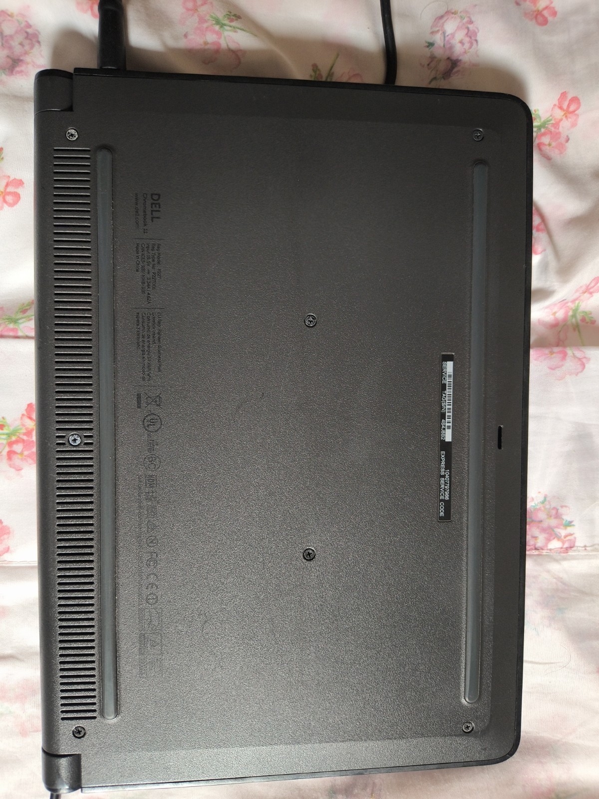 Dell Chromebook 11.6 inch (16GB, Intel Celeron, 2.16 GHz, 2GB) Laptop – Black –