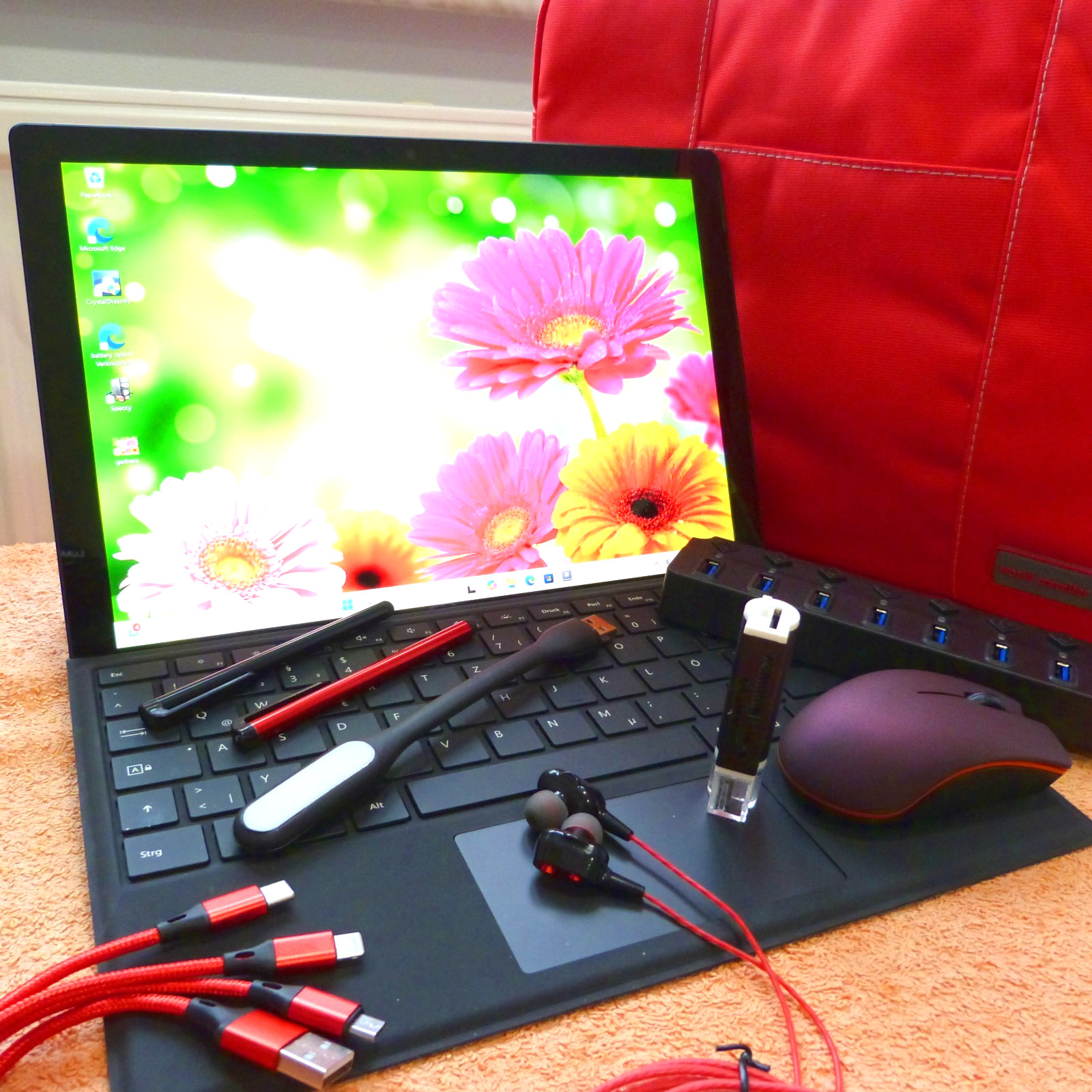 XXL LOT Surface Pro 7 PLUS 256GB Convertible 12″ 2K QHD TOUCH Windows 11