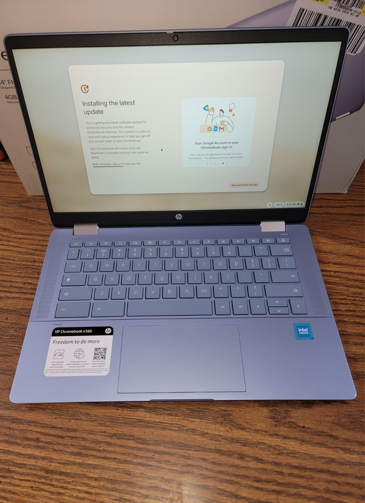 HP Chromebook X360 14B-CD0130WM 14″ Touch Intel N100 4GB RAM 64GB SSD Laptop