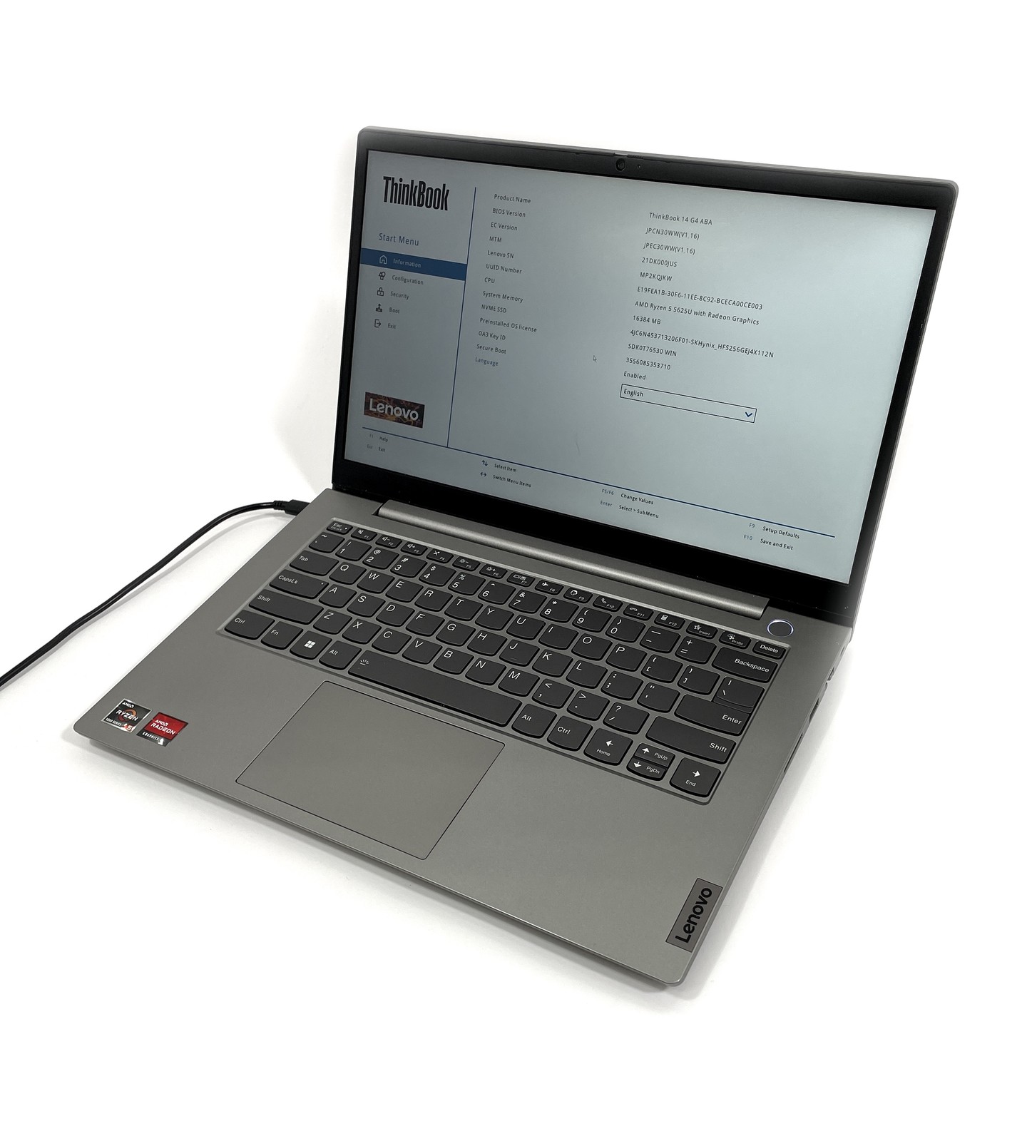 Lenovo ThinkBook 14 G4 Laptop ABA-5625U 2.3GHz 256GB SSD 16GB RAM – WIN11