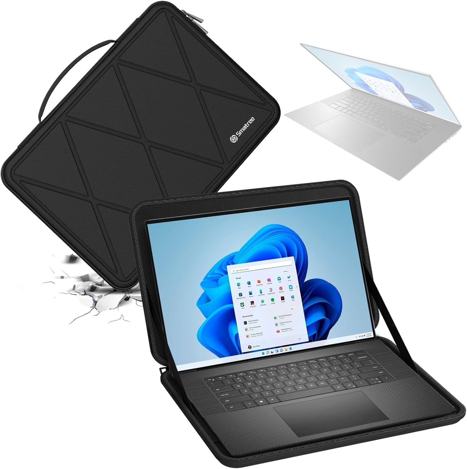 Water-Resistant Sleeve Case for 17 inch DELL XPS 17 9730/9720/9710/9700 Laptop