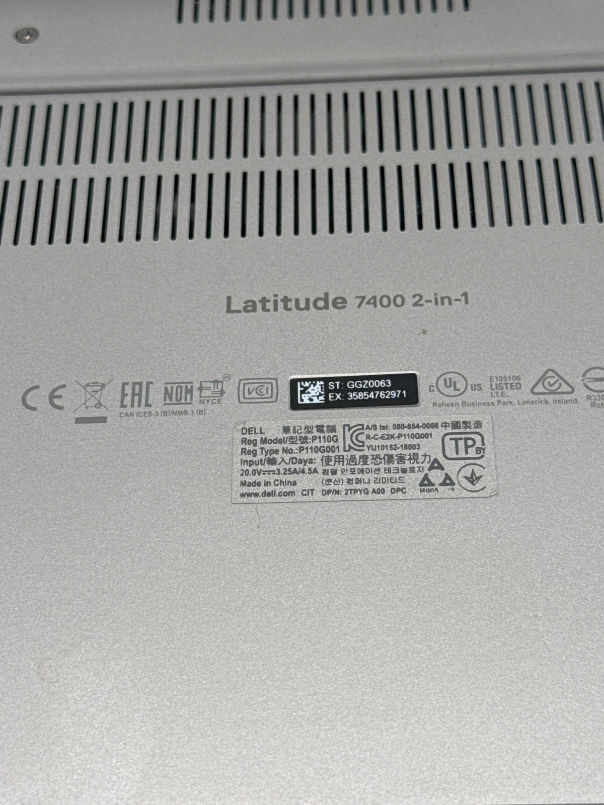 Dell Latitude 7400 2-in-1 Intel Core i5-8365U 8GB RAM 512GB SSD – Used