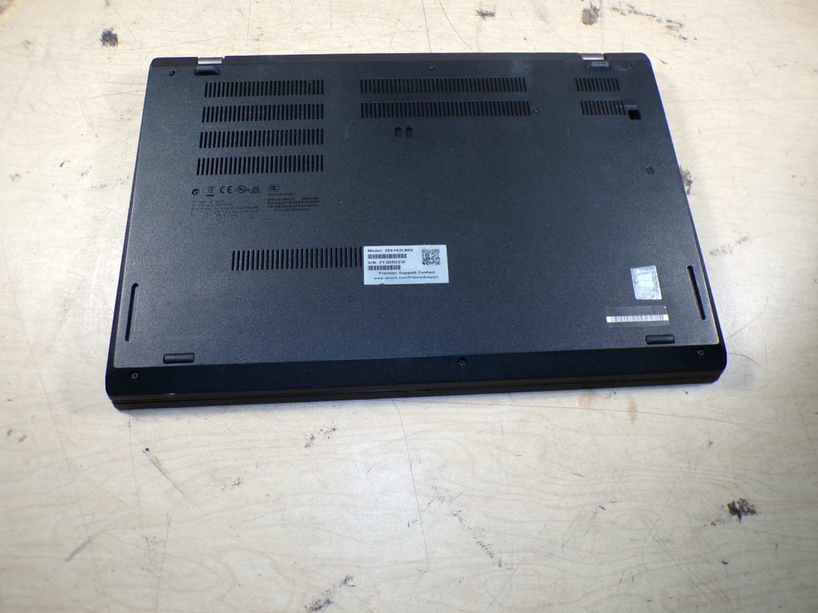 LENOVO THINKPAD LI5 INTEL CORE I5 8GB RAM **NO POWER **NO HD/ NO CADDIE/ NO OS/