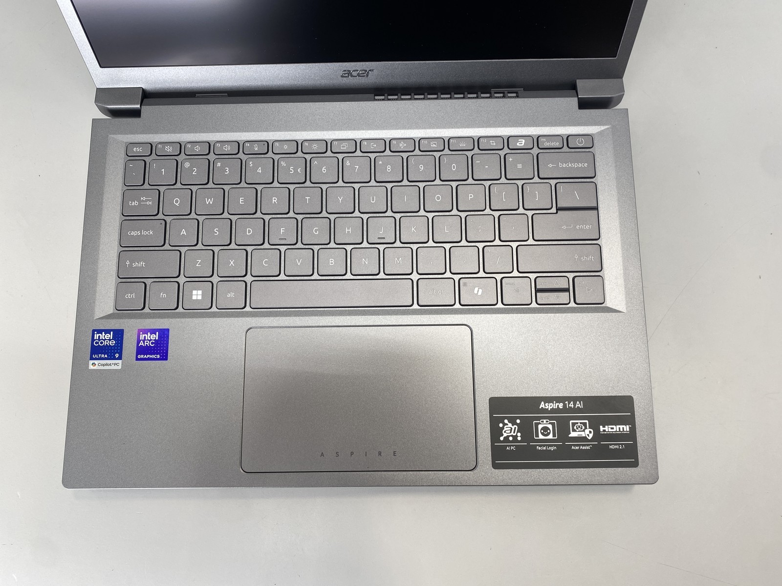 Acer Laptop Aspire A14-52MT 14″ Intel Core Ultra 9 288V 1TB- Gray
