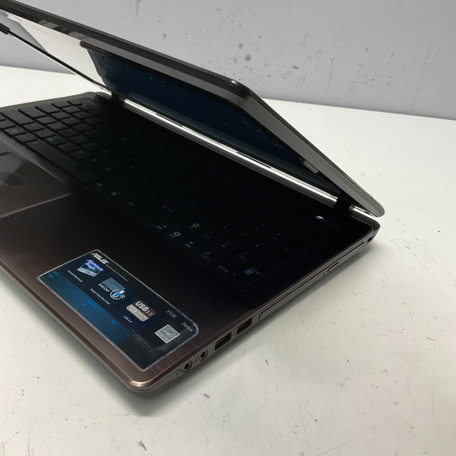 Asus K53E Laptop Intel Core i5-2430M 2.4GHz 4GB 250GB SSD Windows 10 Pro Laptop