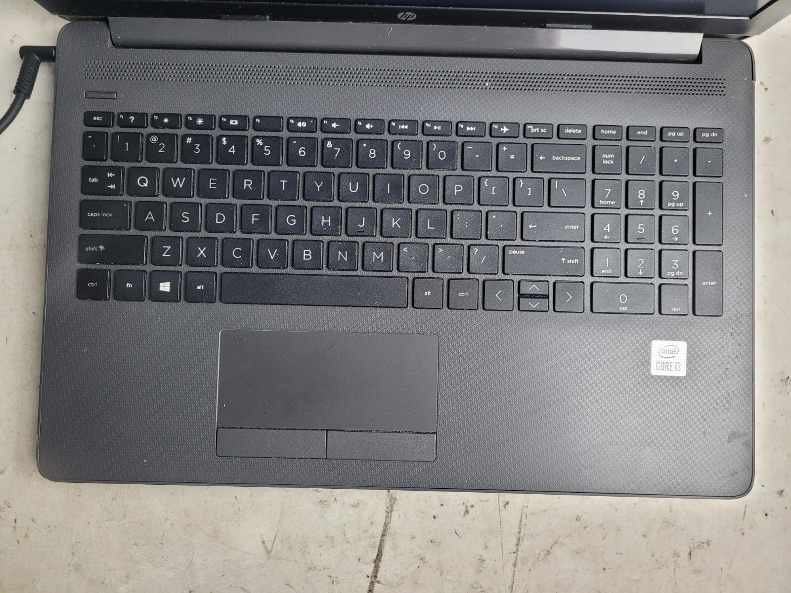 HP 250 G7 Notebook w/i3-1005G1@1.20Ghz, 4GB RAM, 15.6″ Laptop for Parts #1958
