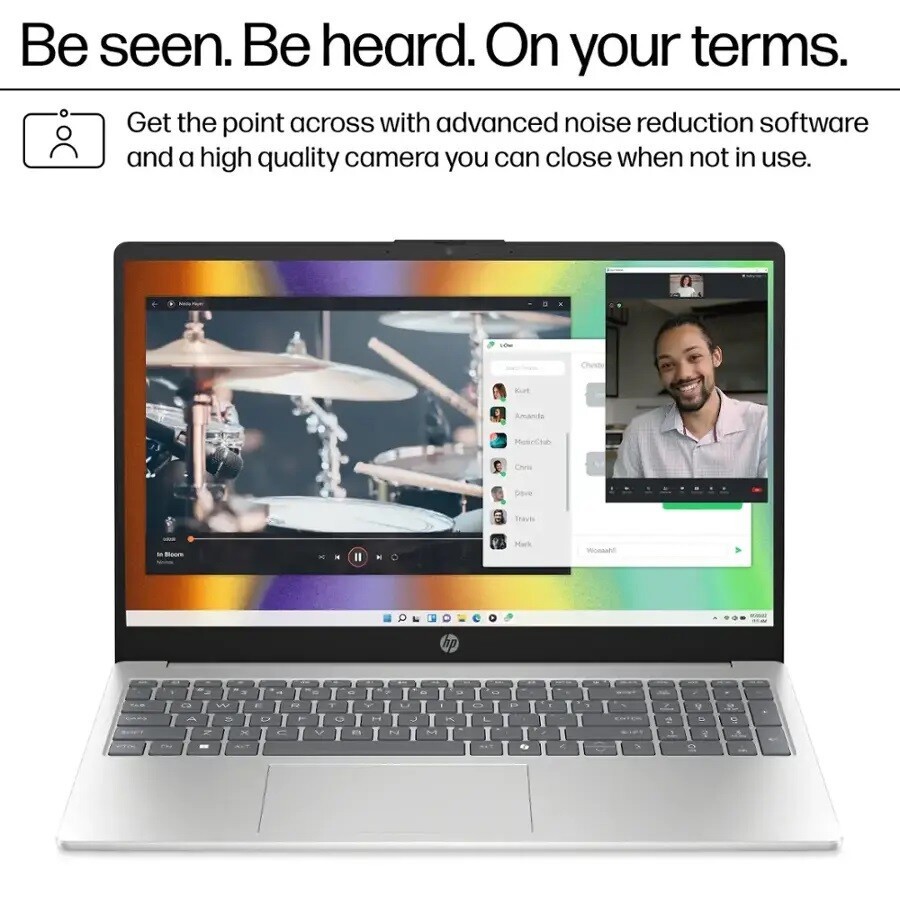 HP 15.6″Touch Laptop 15-fd0127dx Laptop Intel Core i7-1355U 64GB 1TSSD With W11P