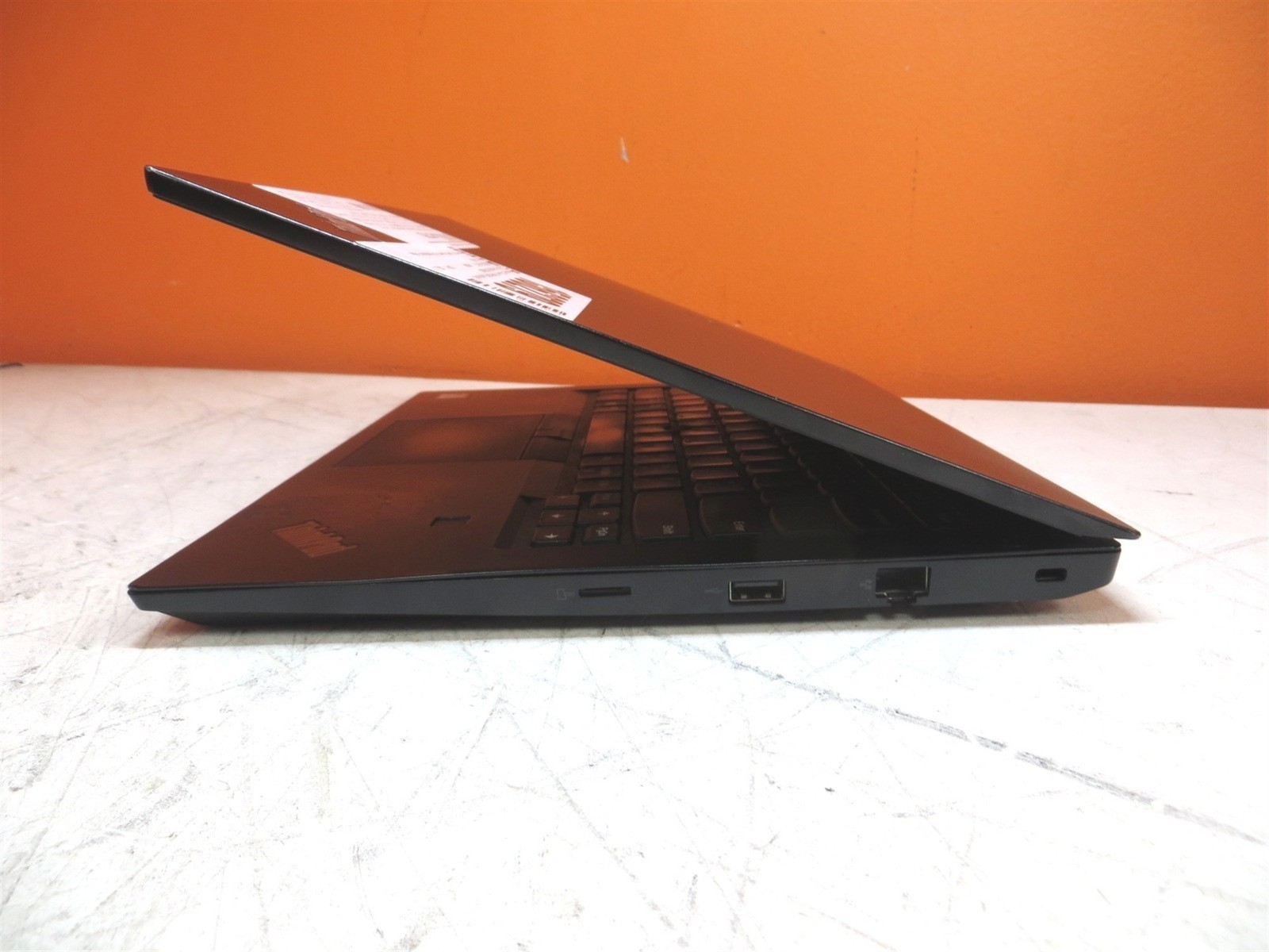 Scratched LCD Lenovo ThinkPad E480 Laptop Intel i5-8250U 1.6GHz 8GB 256GB SSD