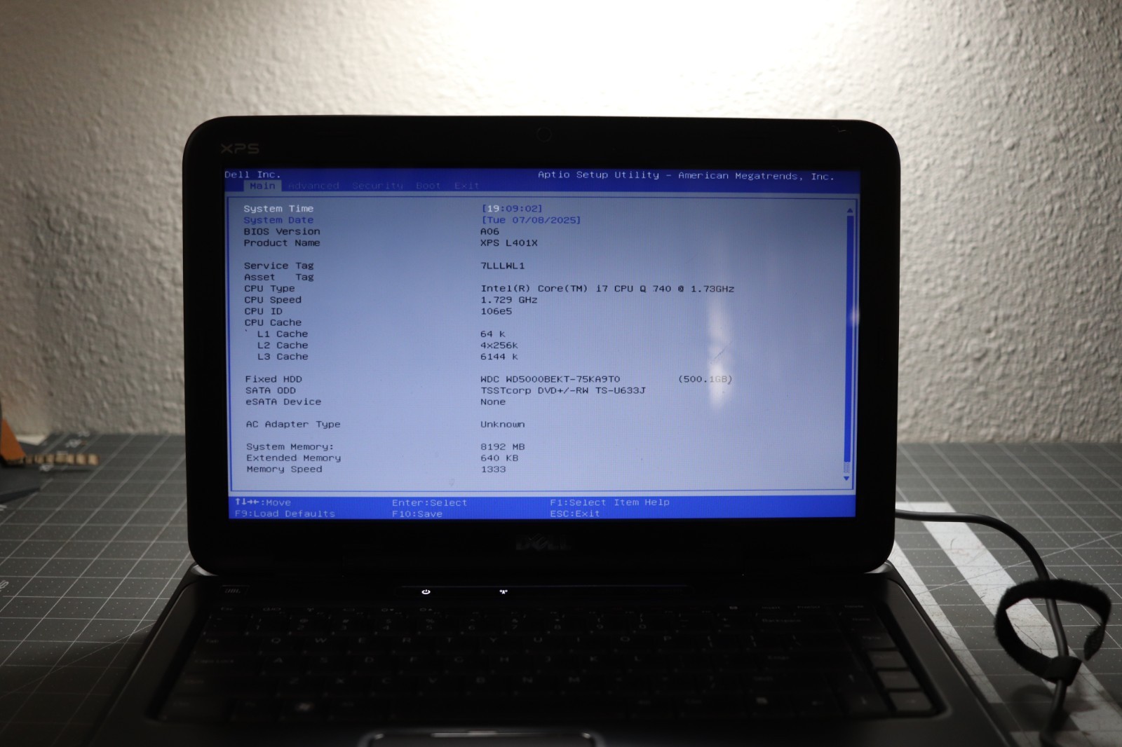 Dell XPS L401X 14″ Laptop Intel Core i7 4th Gen. -1.73 GHZ 500GB 8GB