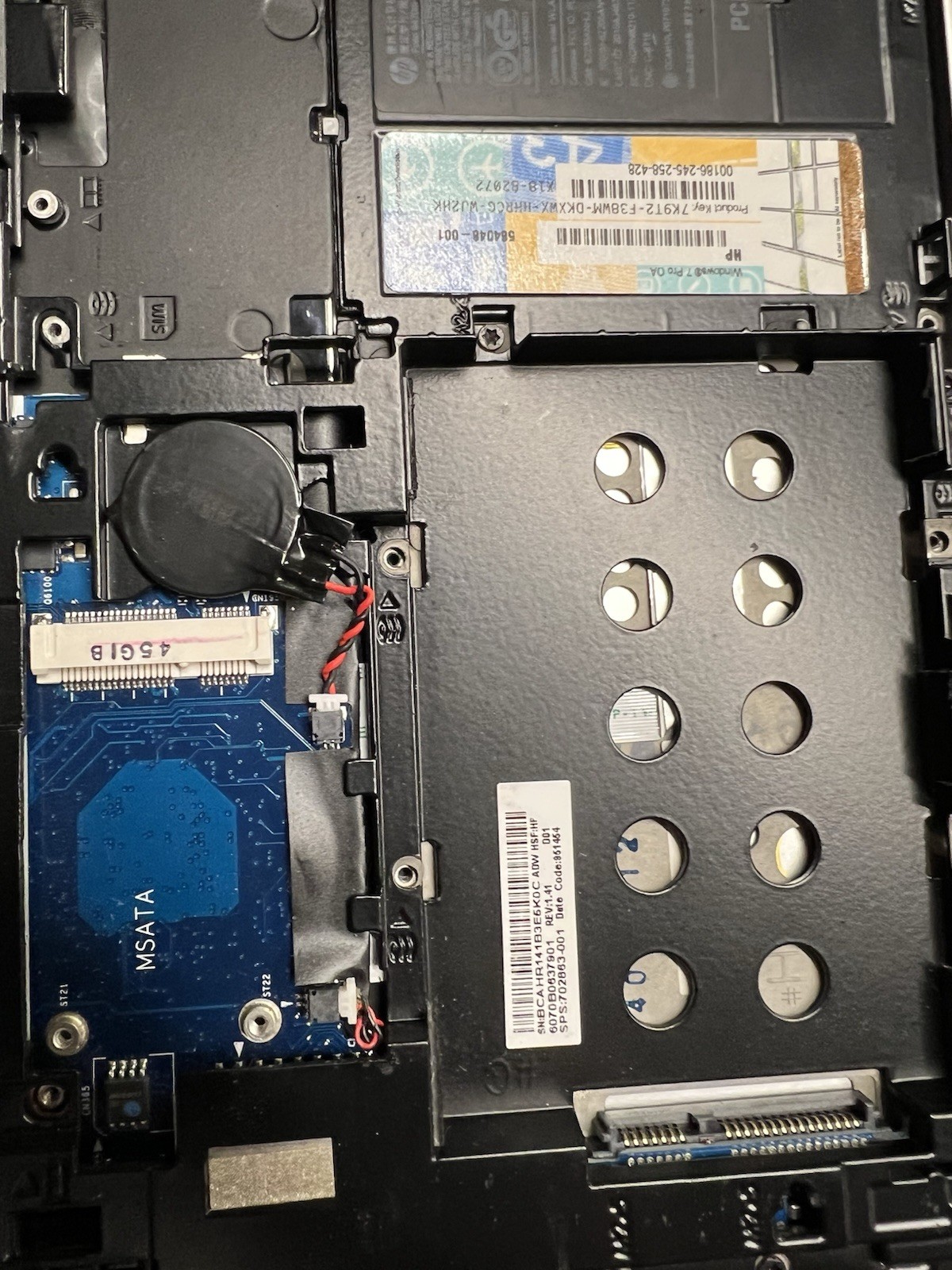 HP EliteBook Folio 9470m Laptop NO Ram/ NO HD/ NO OS NO BATTERY UNTESTED