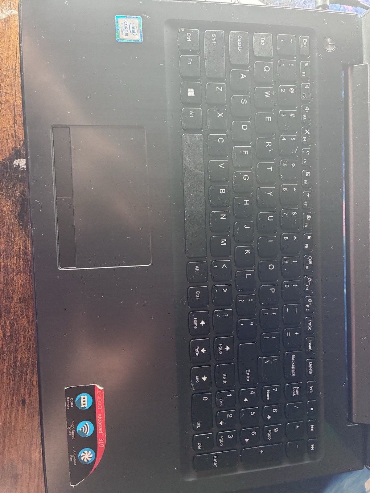 Lenovo IdeaPad 310 15.6″ i5-7200U 12GB 1TB HDD Win10 Home Black