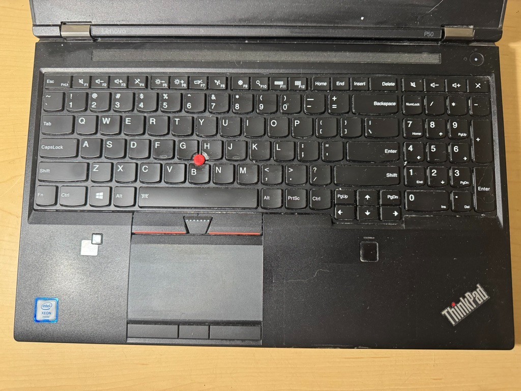 Lenovo ThinkPad P50 Xeon E3-1505M v5 32GB 15.6″ FHD Quadro M2000M – NO HDD