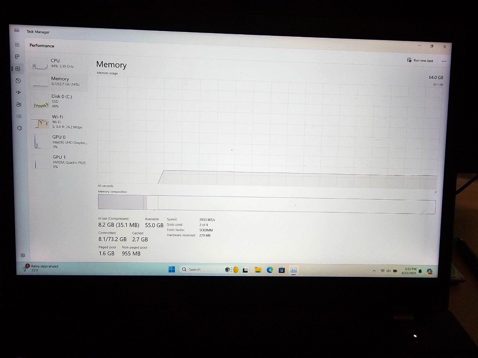 Lenovo thinkpad P15v gen1