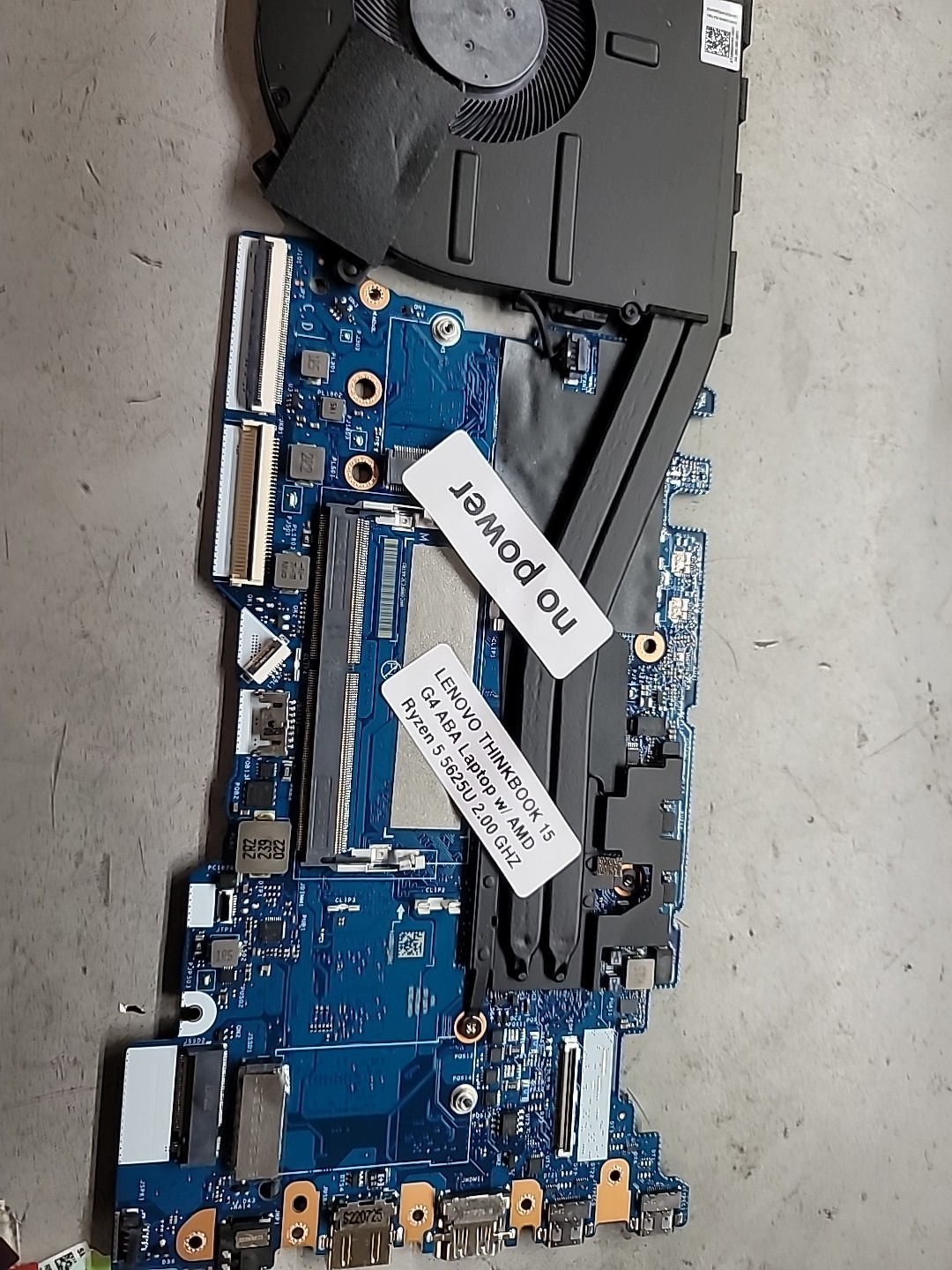 Mtherboard LENOVO THINKBOOK 15 G4 ABA Laptop w/ AMD Ryzen 5 5625U No power