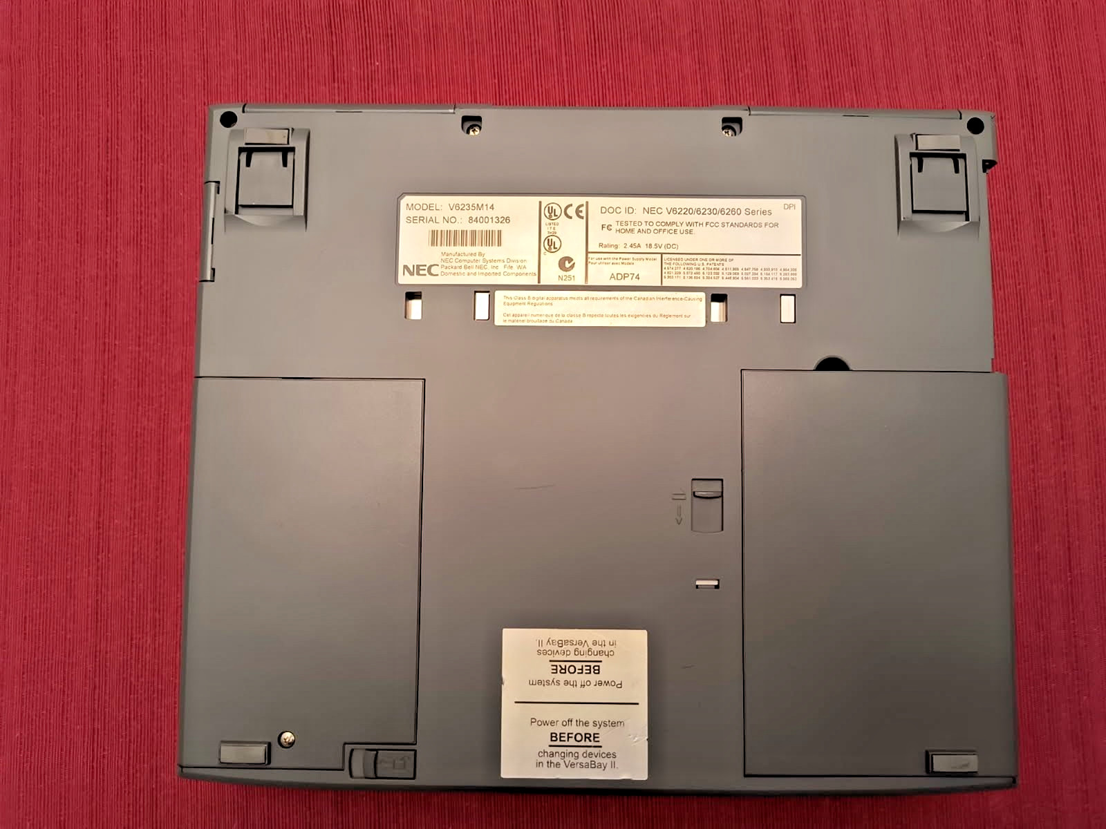 NEC Versa 6230 – Pentium