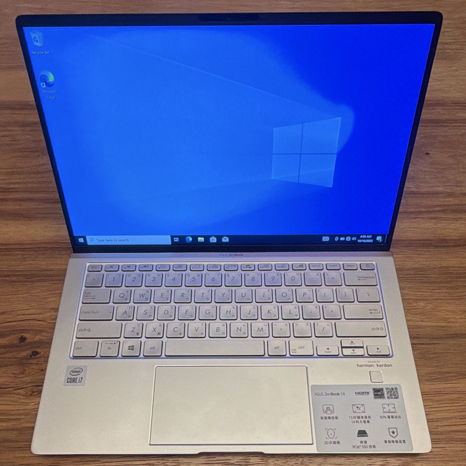 ASUS ZenBook 14 UX434FA i7-10810U 32GB RAM 512GB SSD Win10 Pro Tested（02）