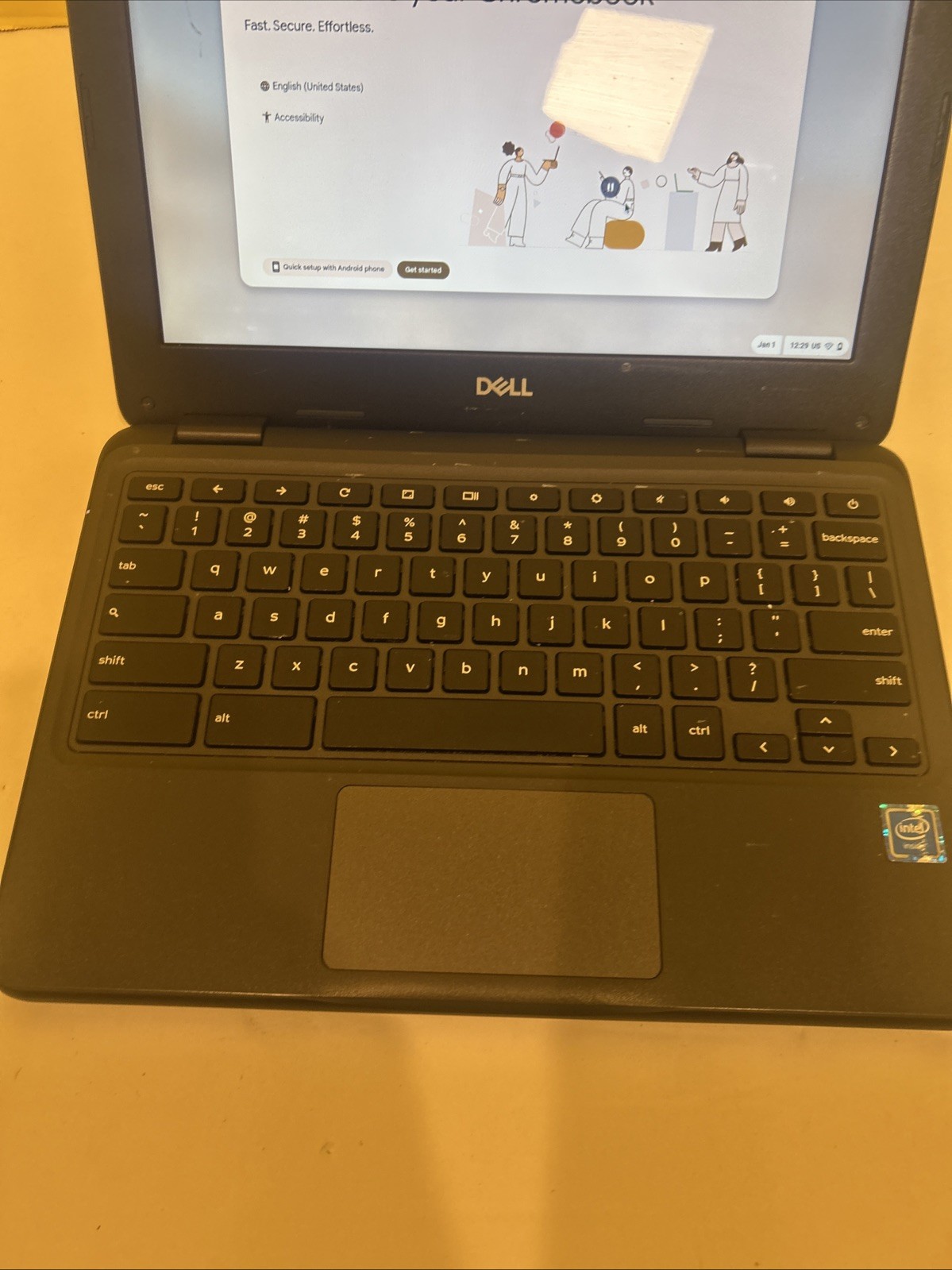 Dell Chromebook 3100 Touchscreen – Fully Functional – Screen Blemishes screen