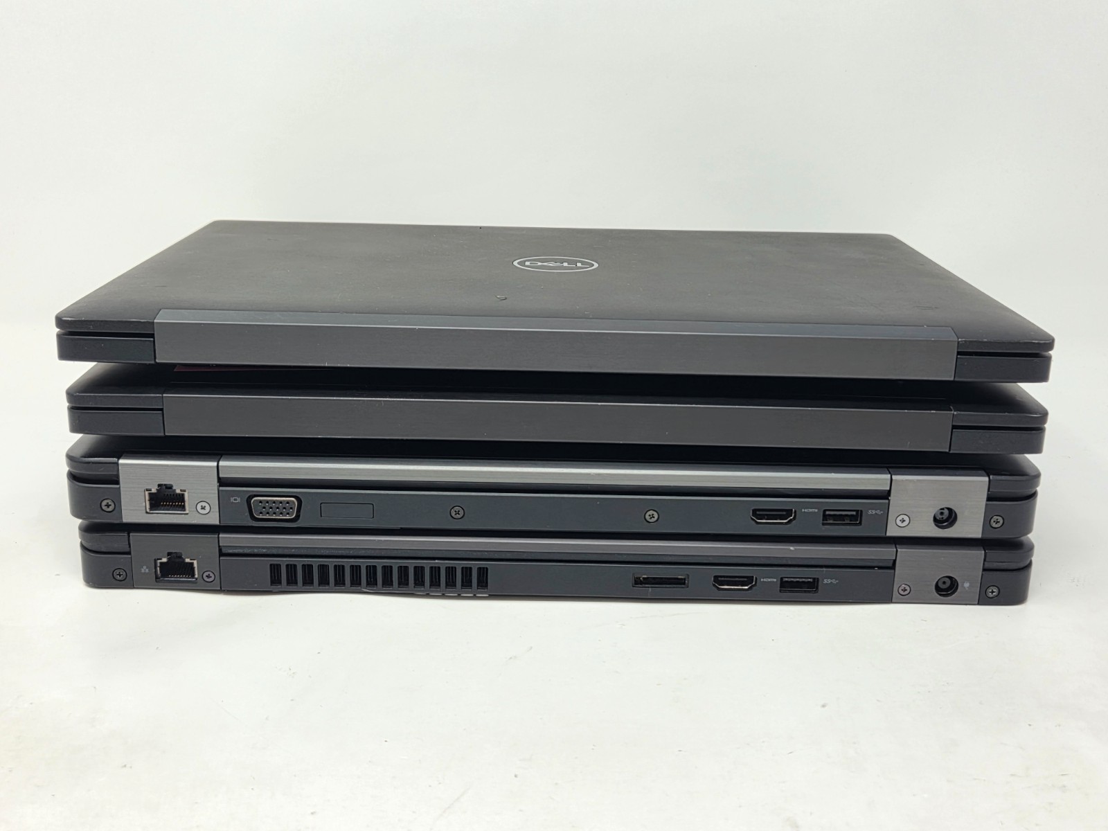 LOT OF 4 MIX DELL LATITUDE E5470-7490-5480-7490, 8 RAM, NO DISK (SEE SPECS)