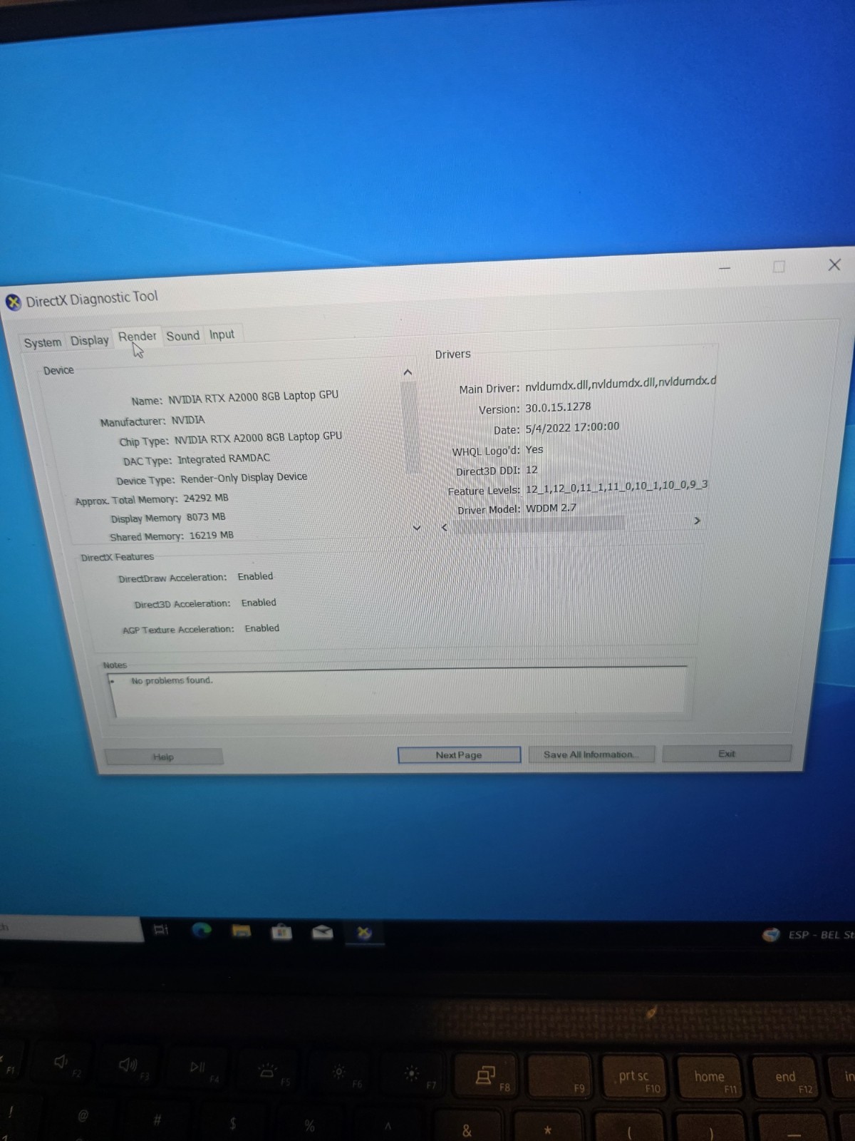 Dell Precision 5570 15.6″ i7-12800H 2.40GHz 32GB RAM 1TB SSD, RTX A2000