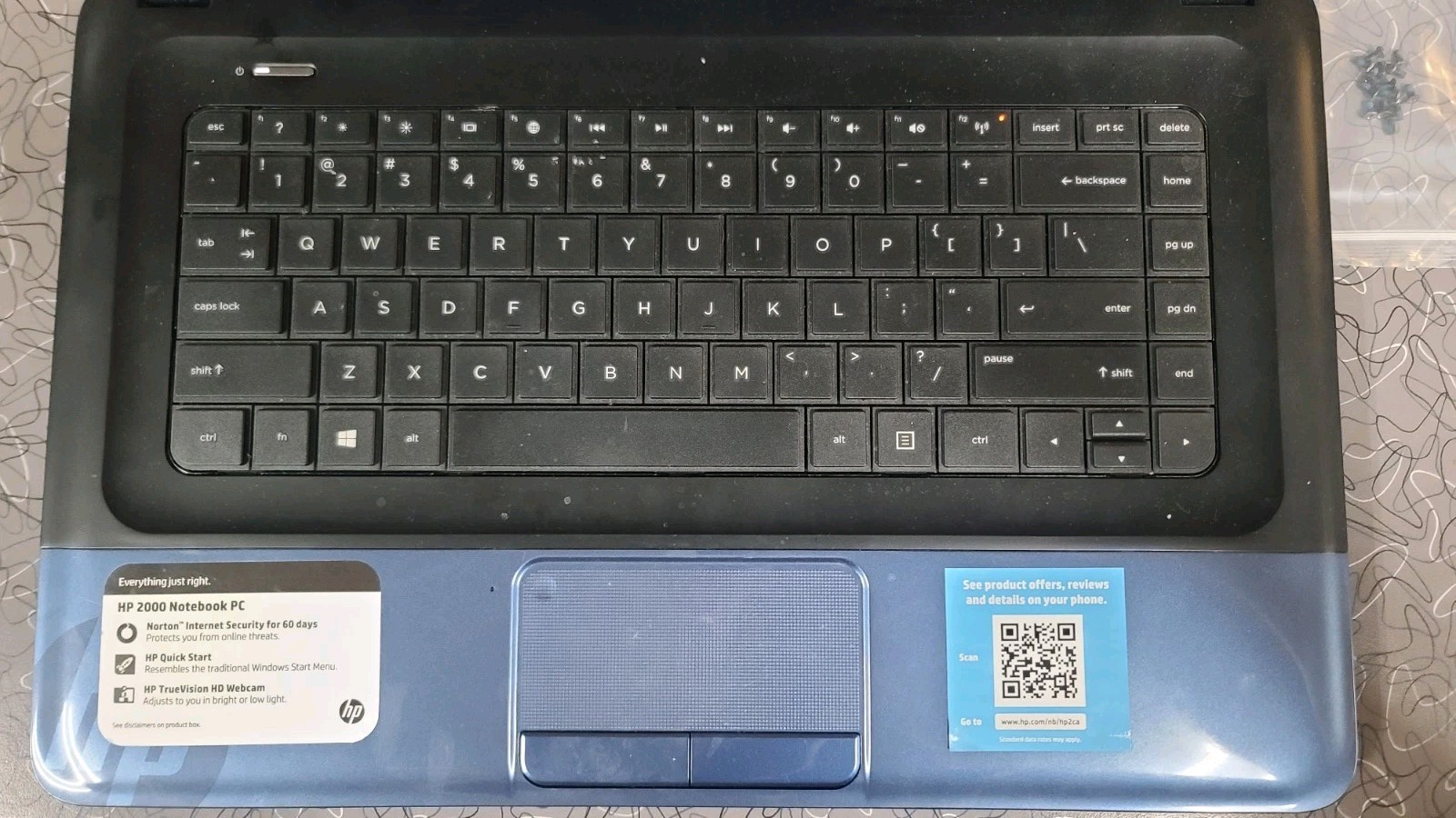 HP 2000-Series AMD E-300 1.30GHZ 2GB RAM NO HD – Laptops