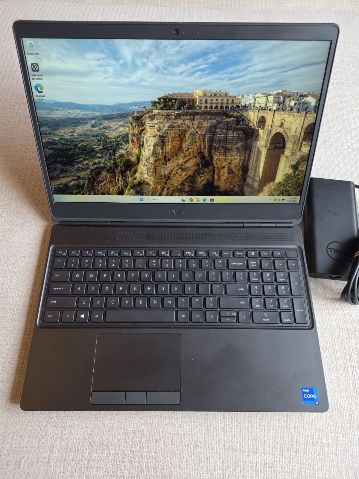 Dell Precision 7560 15.6″ Core i7-11850H, 80GB RAM, 512GB SSD RTX A5000 16GB GPU