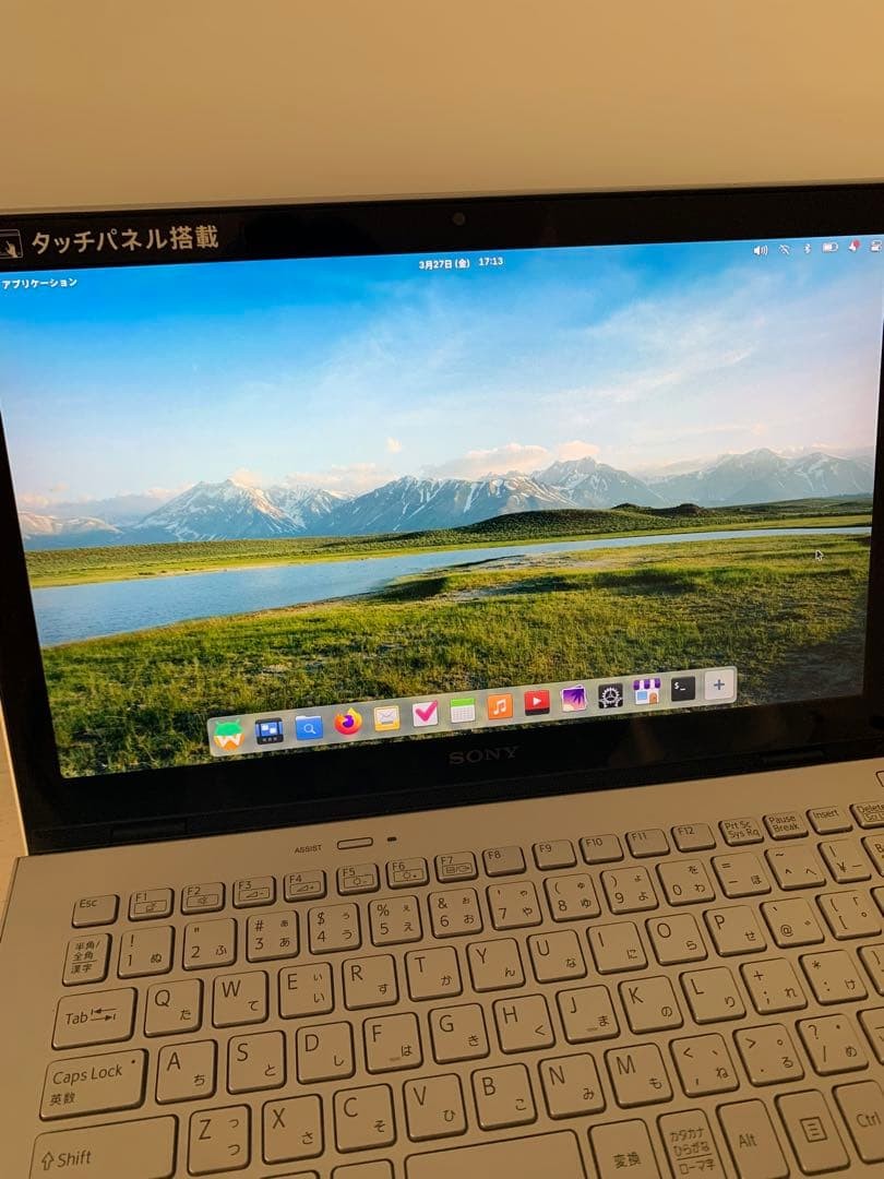 Sony VAIO SVP112A1CN Ultrabook Silver Used Japan Genuine